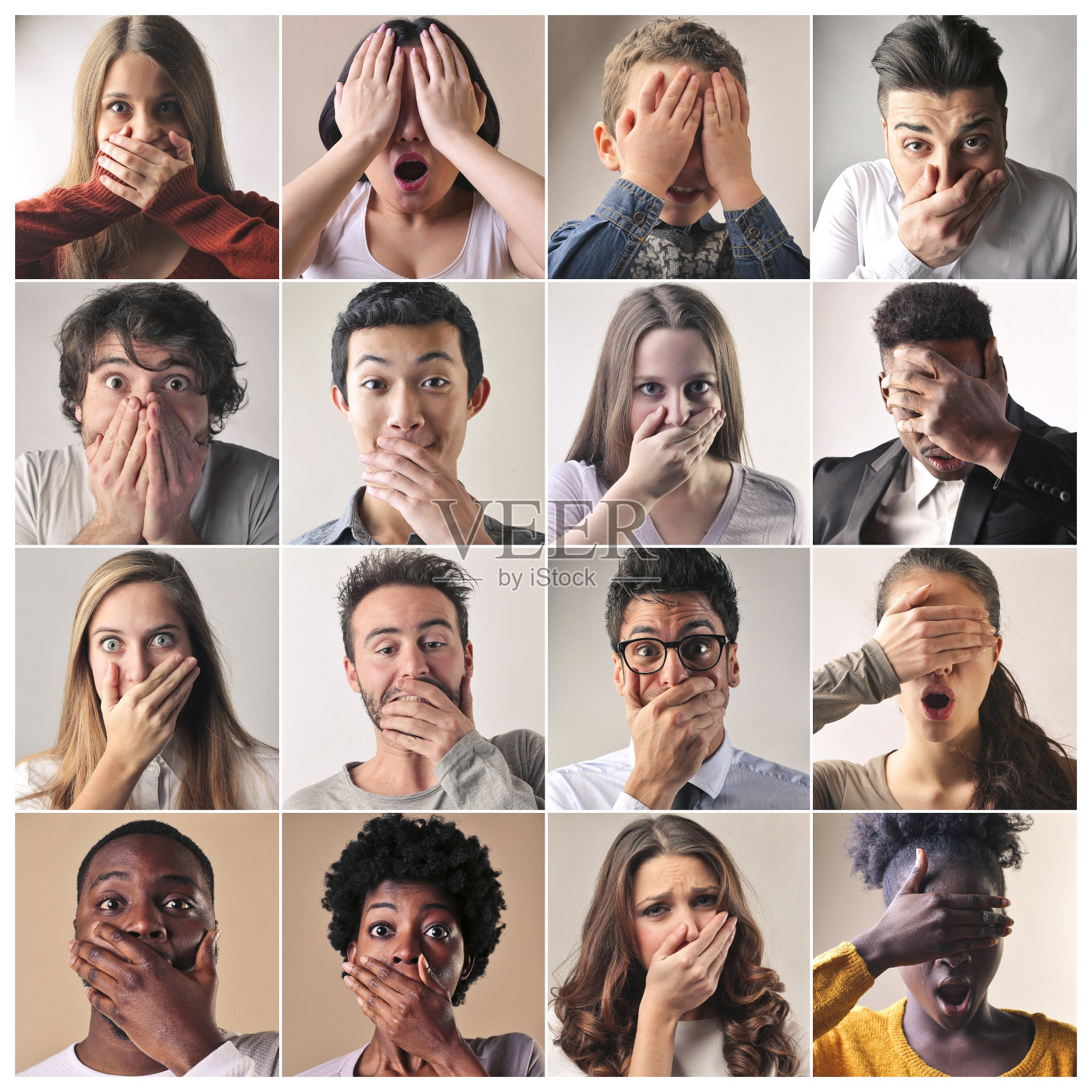 震惊了照片摄影图片