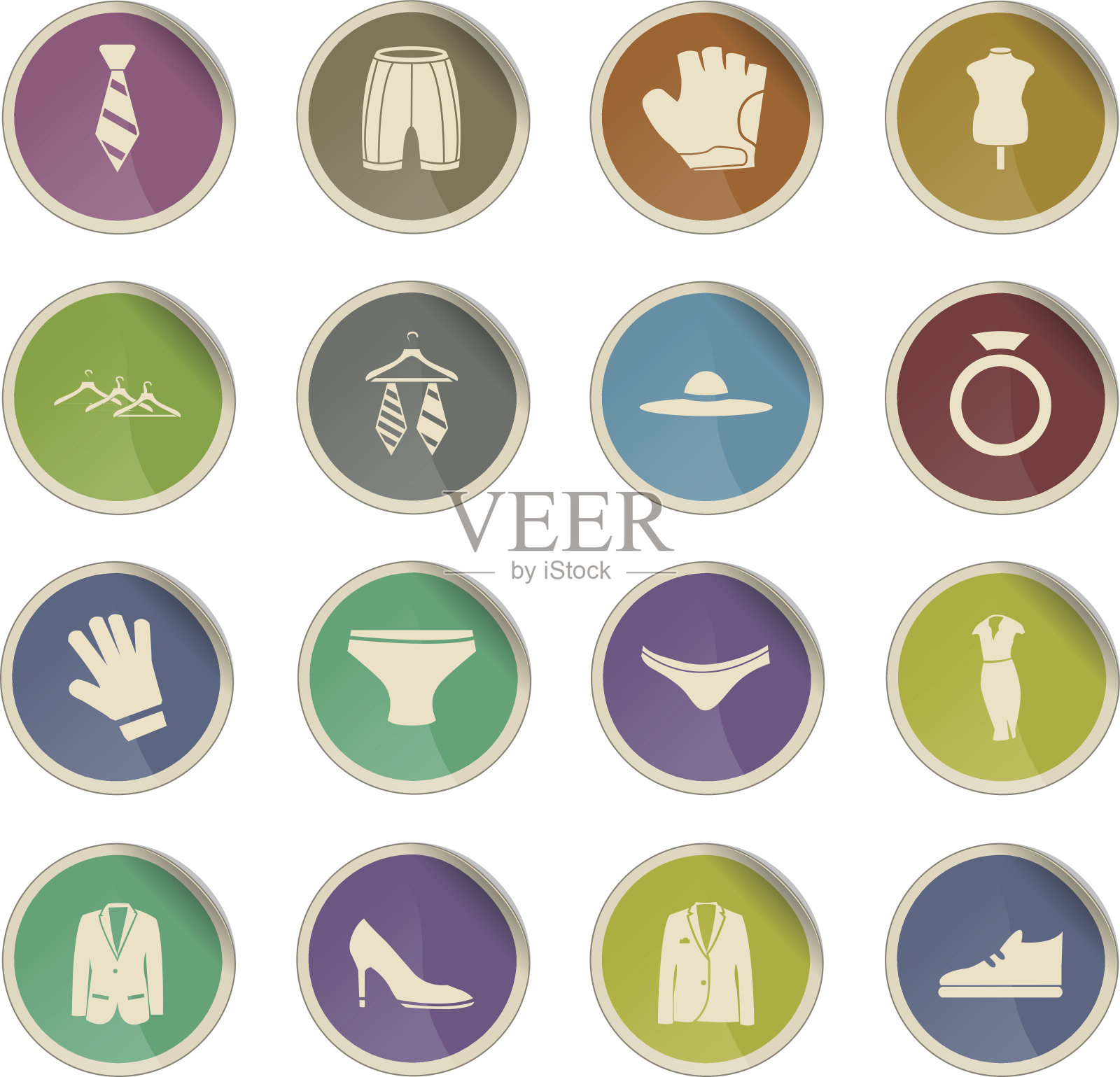 衣服图标设置图标素材