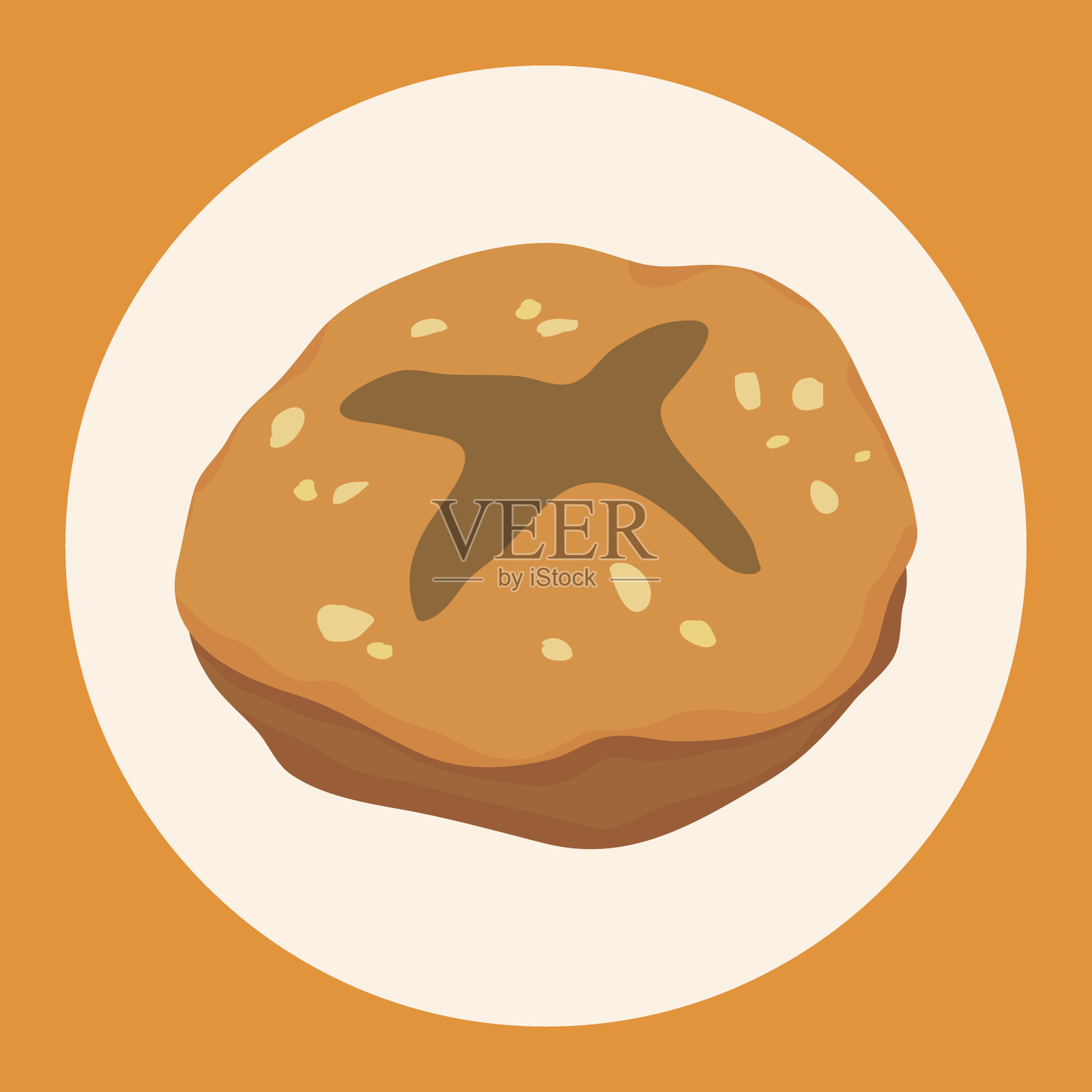 面包的主题元素插画图片素材