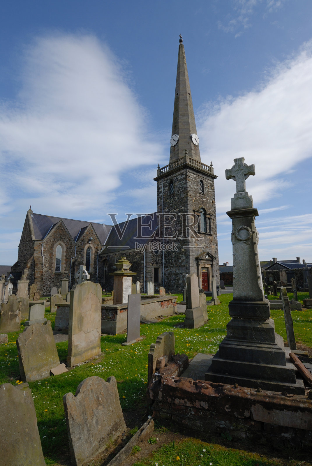 圣尼古拉斯教区教堂，卡里克弗格斯照片摄影图片