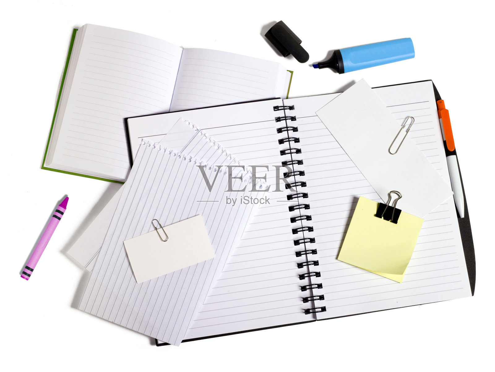 日记和空纸照片摄影图片