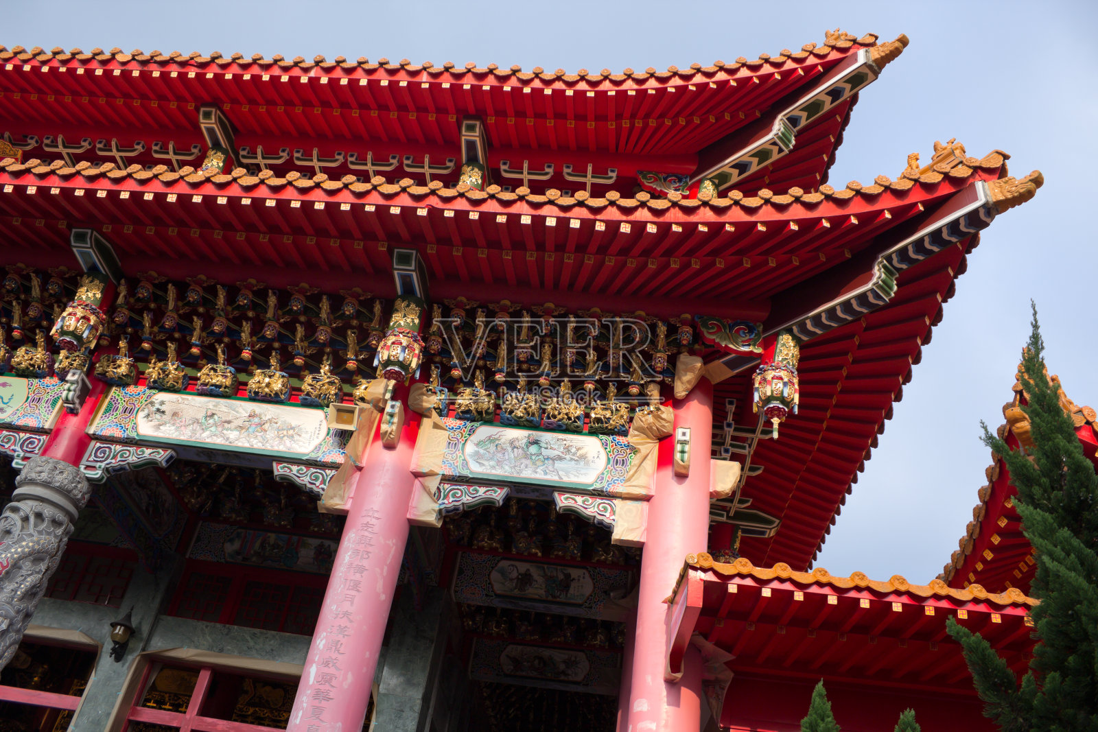 文武寺的残片照片摄影图片