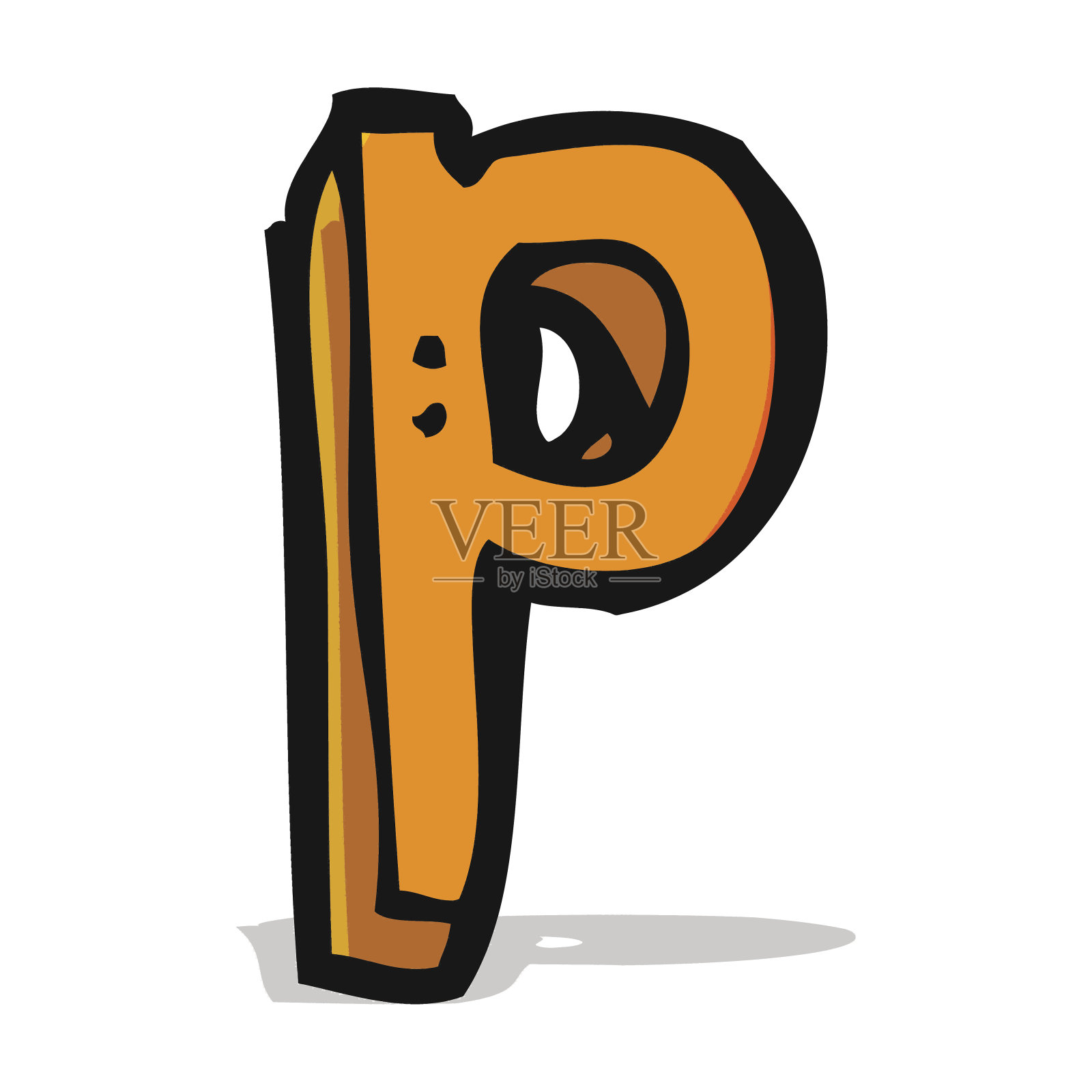 卡通的信设计元素图片