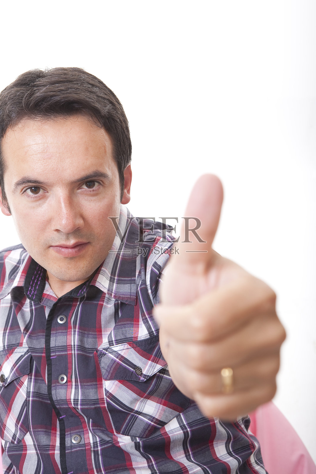 男人在做正号照片摄影图片