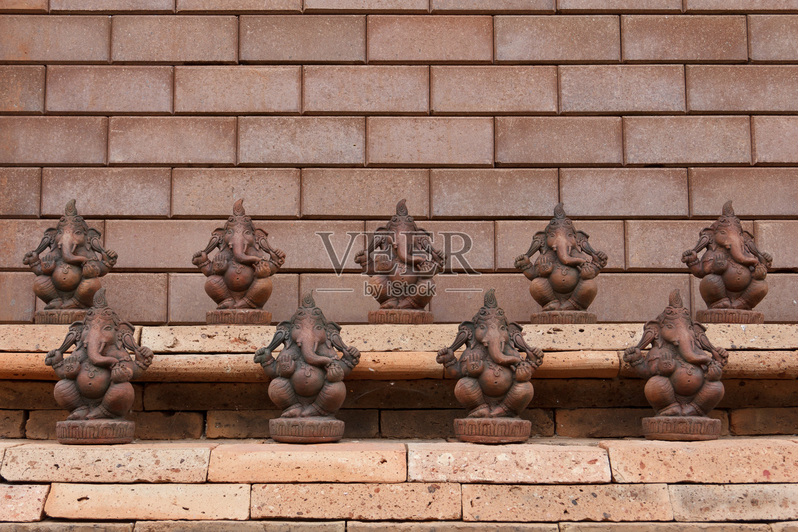 小粘土甘尼萨照片摄影图片