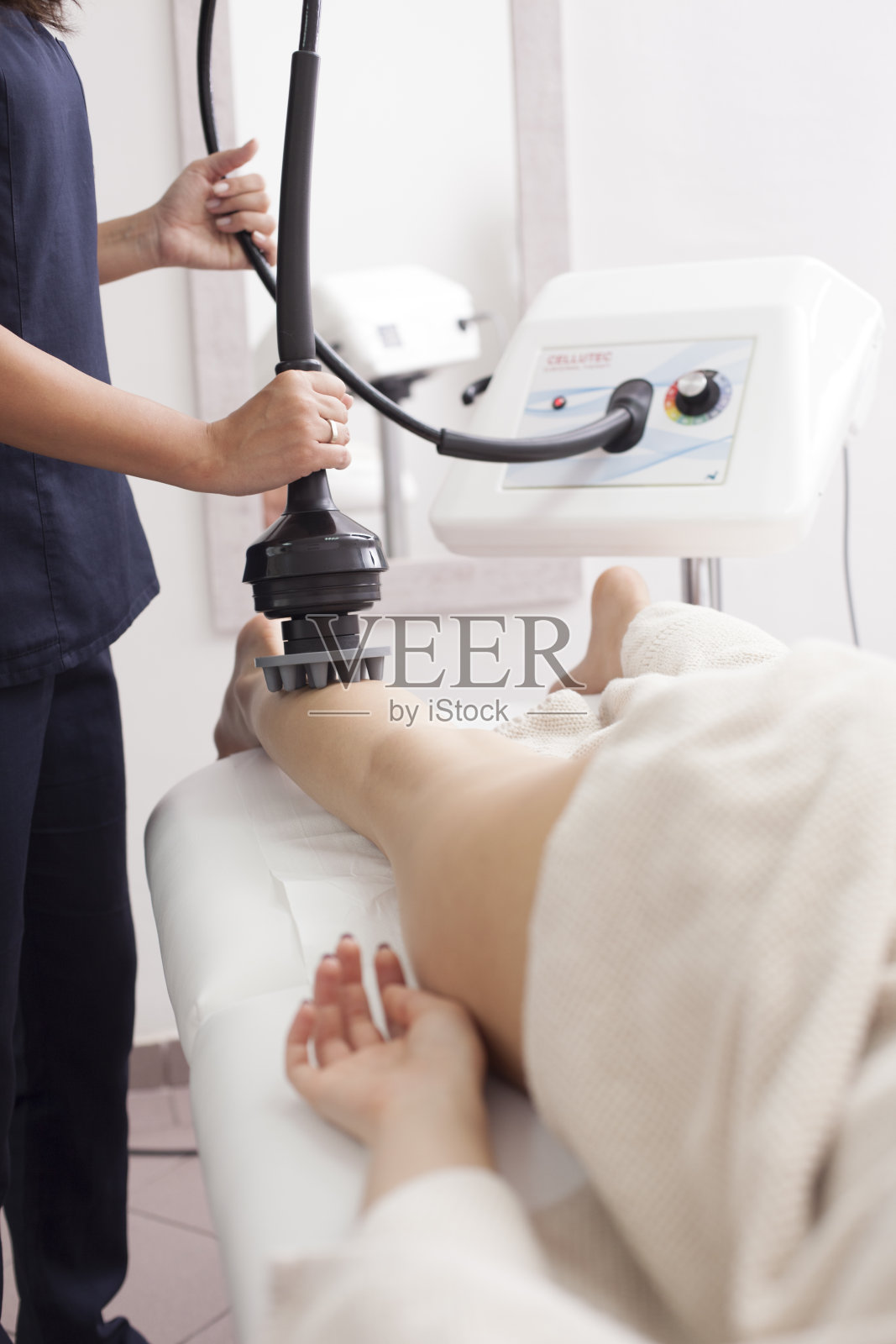 脂肪团的治疗照片摄影图片