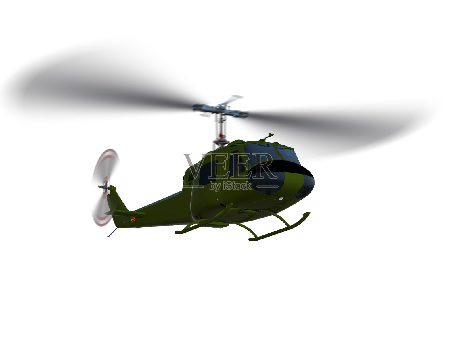 直升机UH-1孤立照片摄影图片