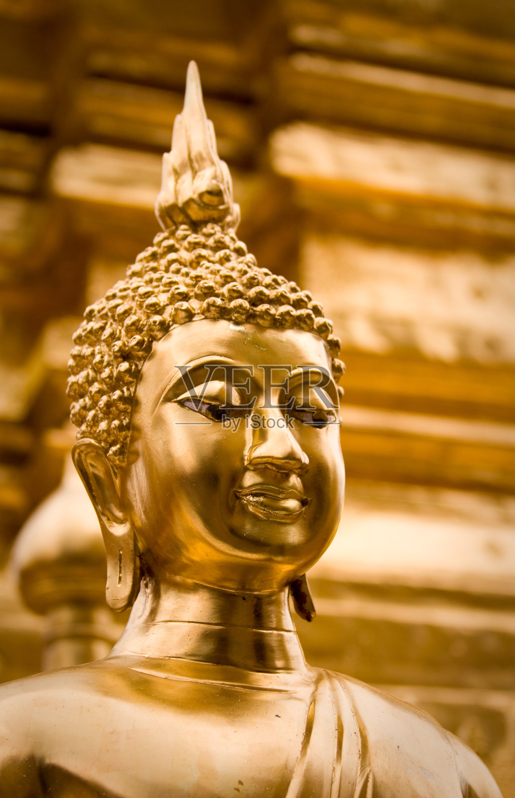 金色的泰国佛照片摄影图片