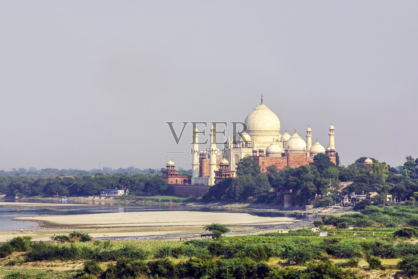 阿格拉的泰姬陵照片摄影图片