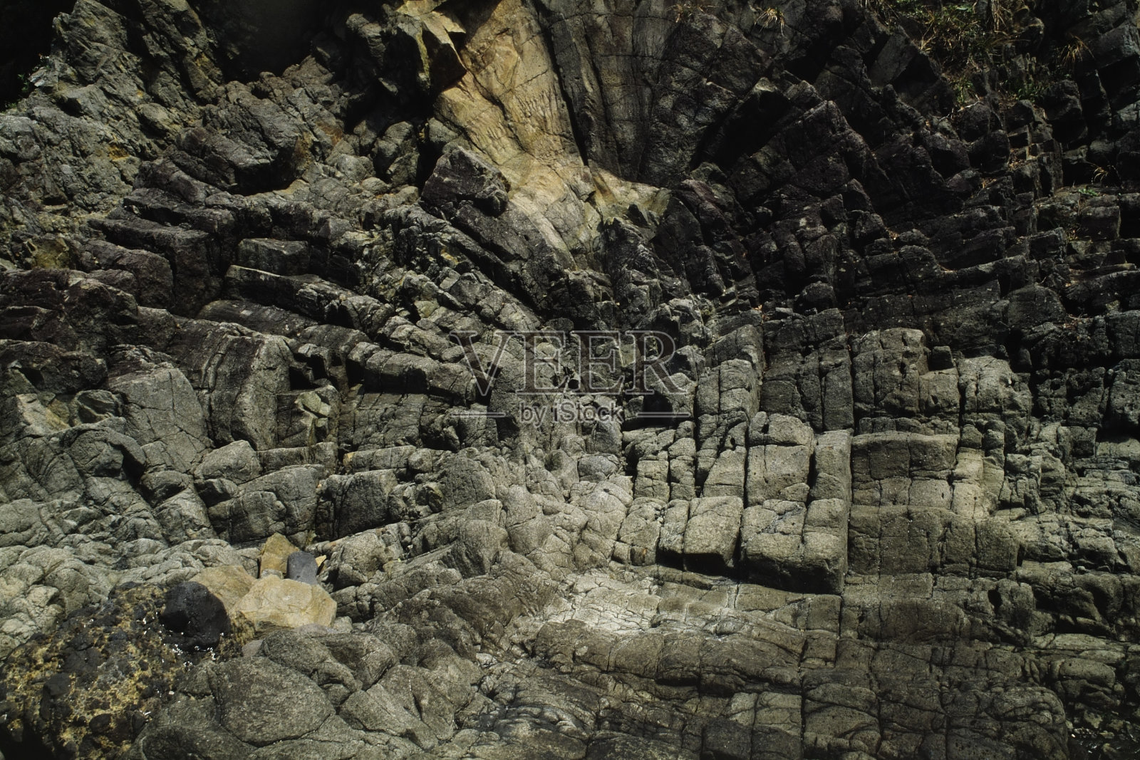 柱状节理的背景照片摄影图片