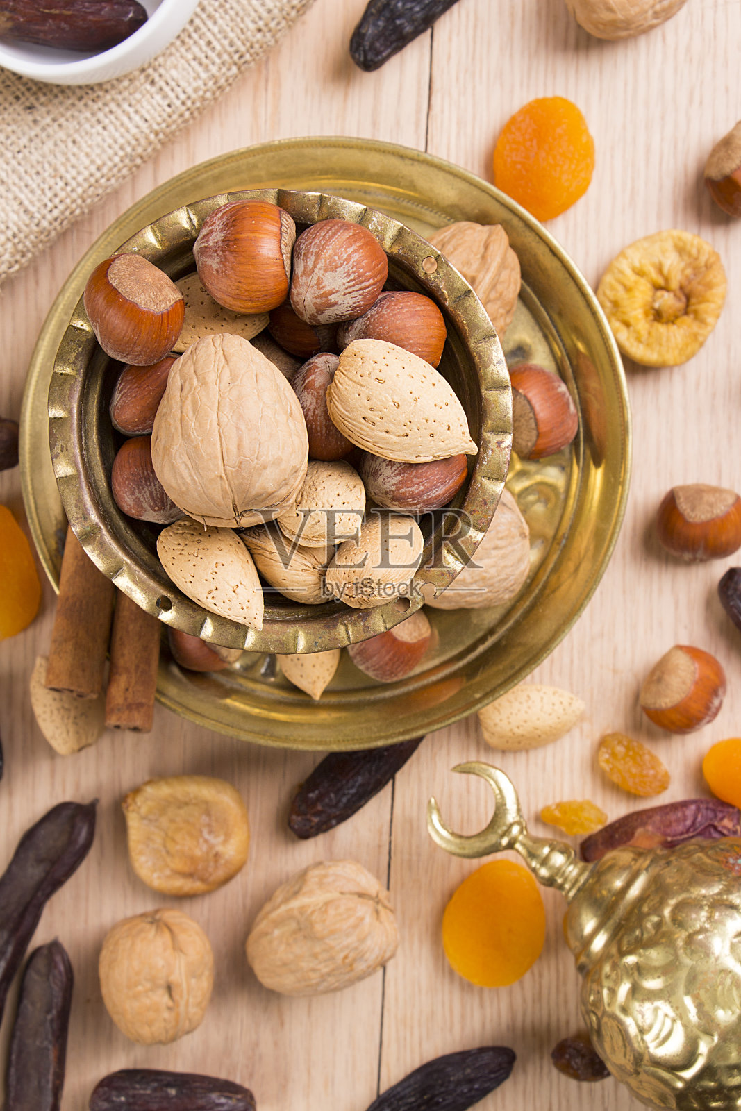 斋月坚果照片摄影图片