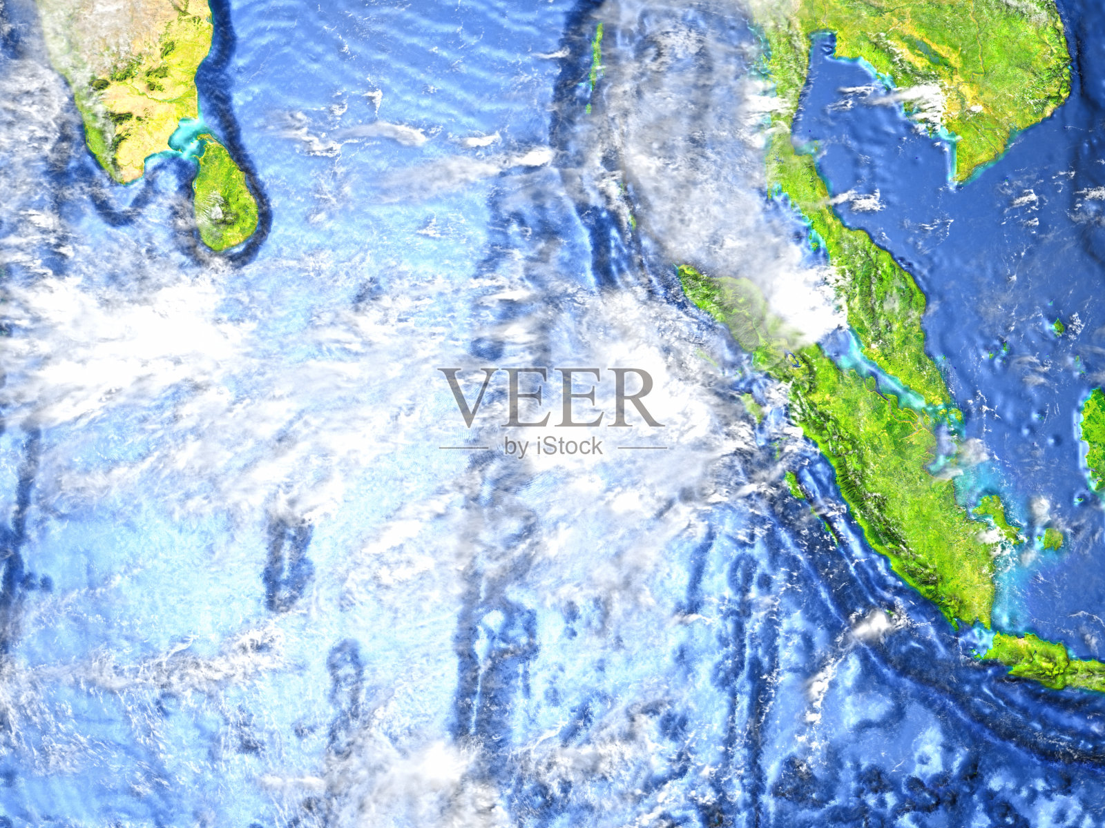 马来西亚在地球上-可见的海底照片摄影图片