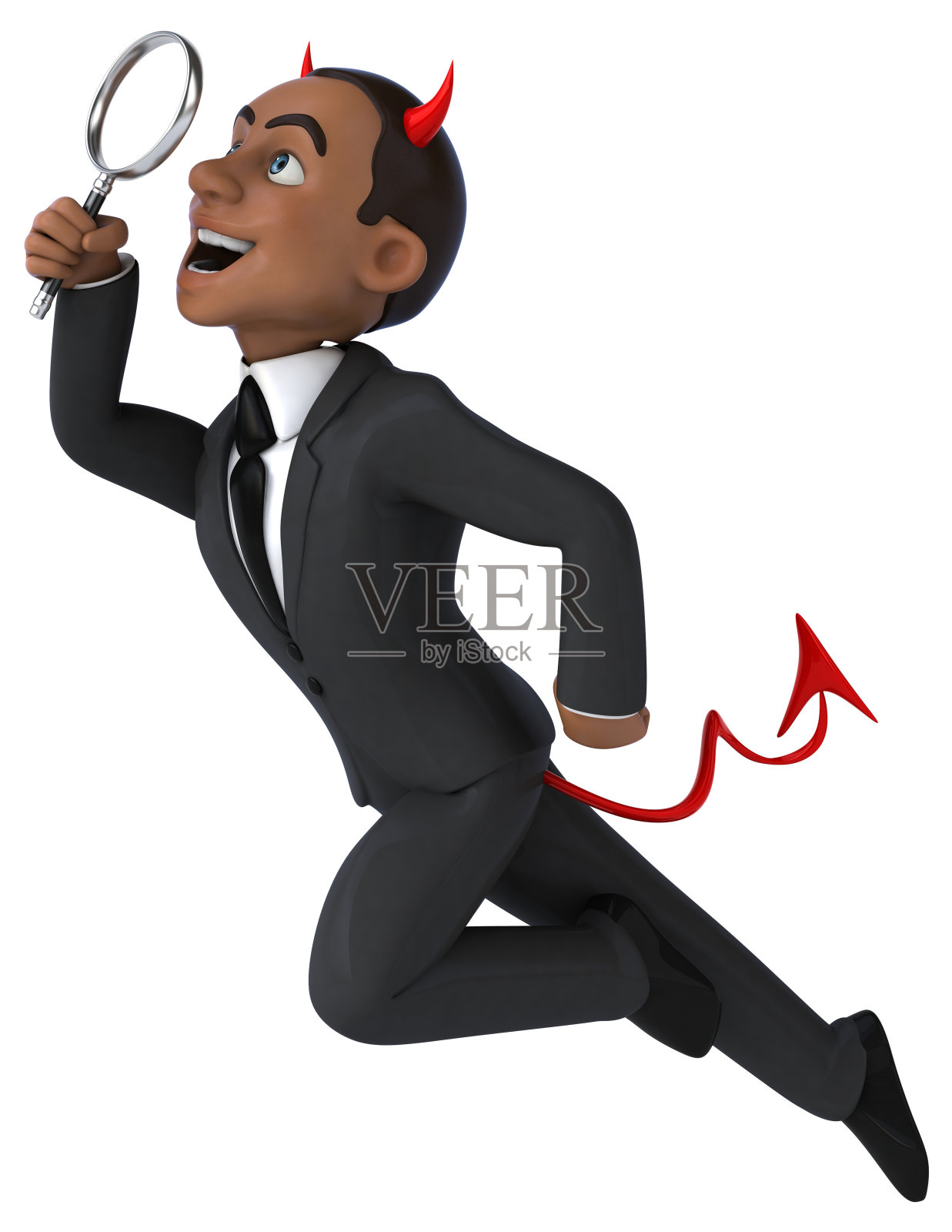 邪恶的商人照片摄影图片