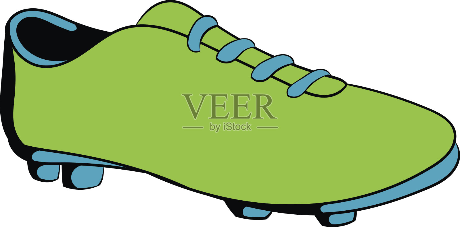 足球靴图标卡通插画图片素材
