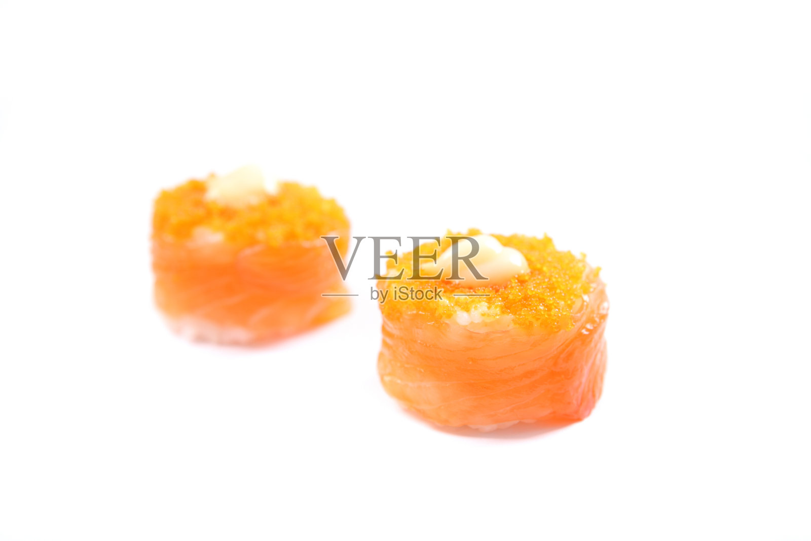 三文鱼寿司照片摄影图片