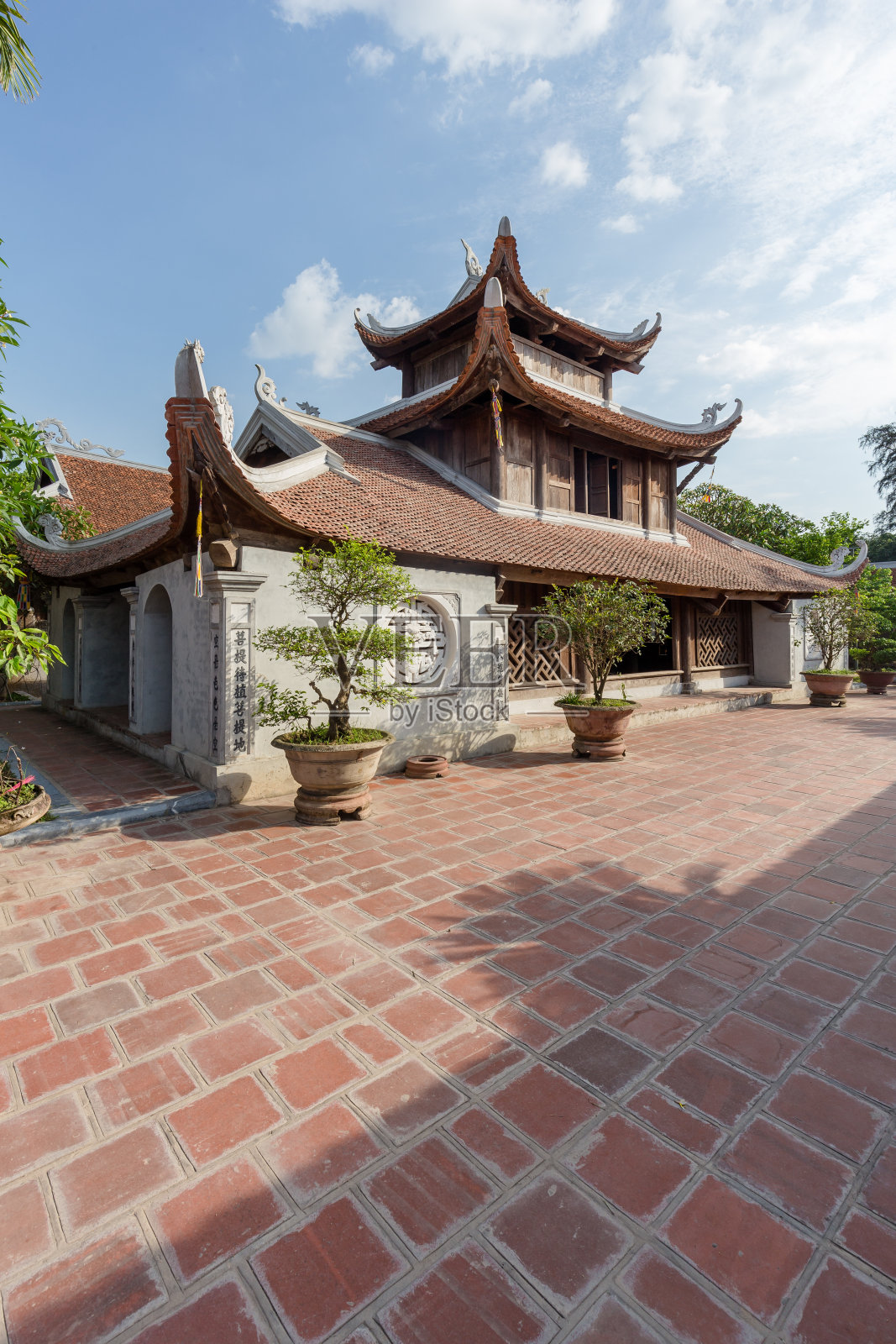 但塔普寺是越南最著名的宝塔之一照片摄影图片