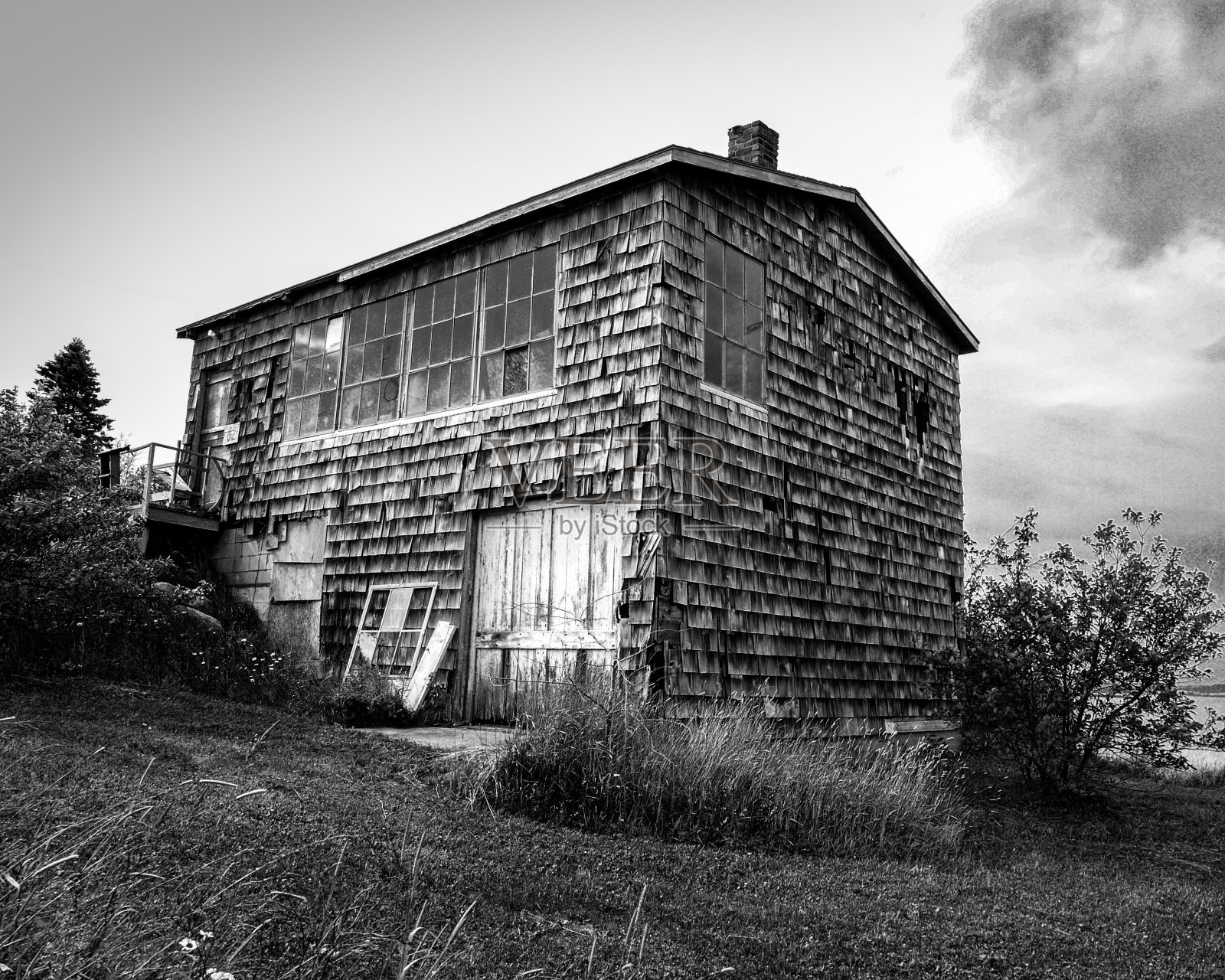 海边的商店照片摄影图片