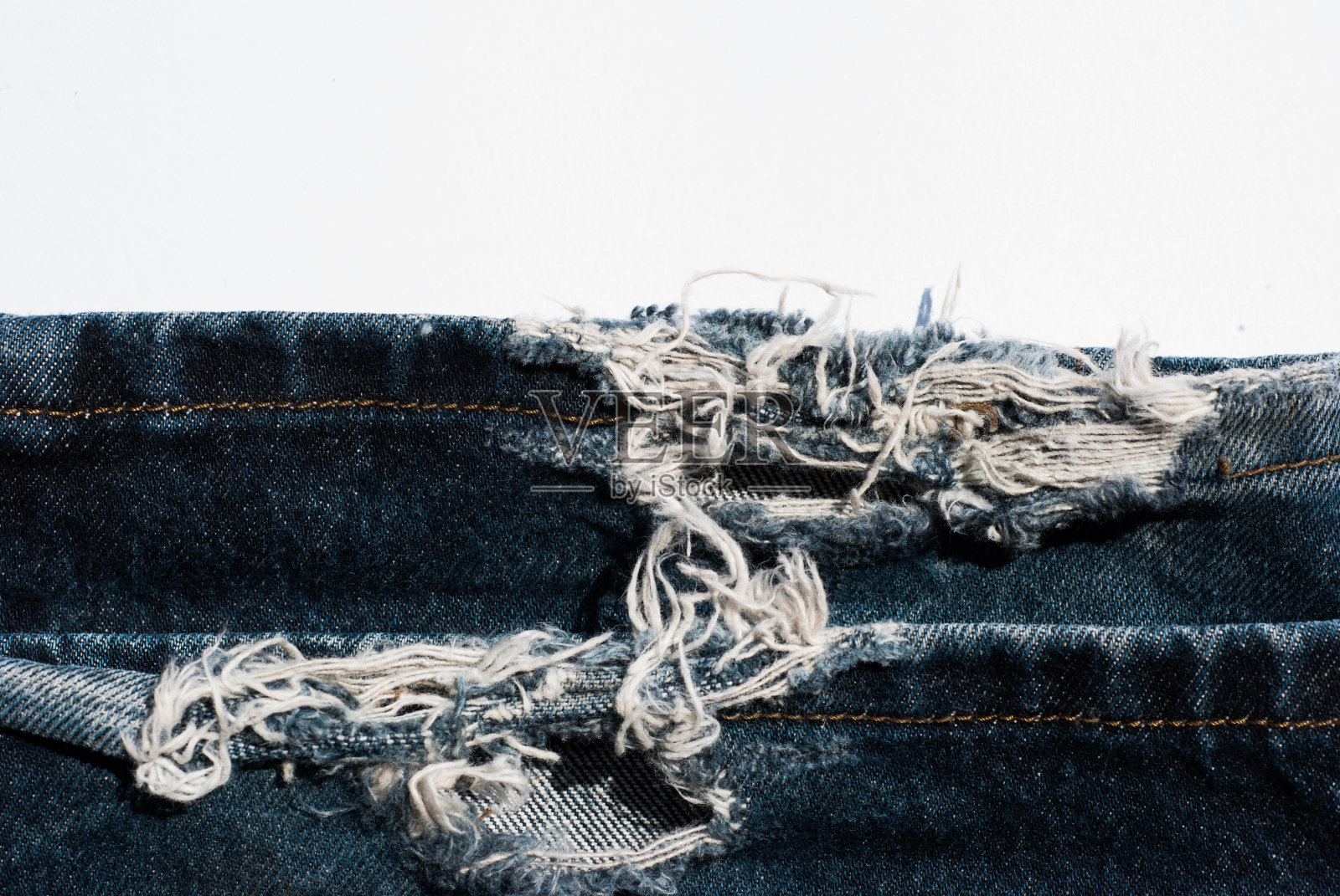 蓝色牛仔面料照片摄影图片