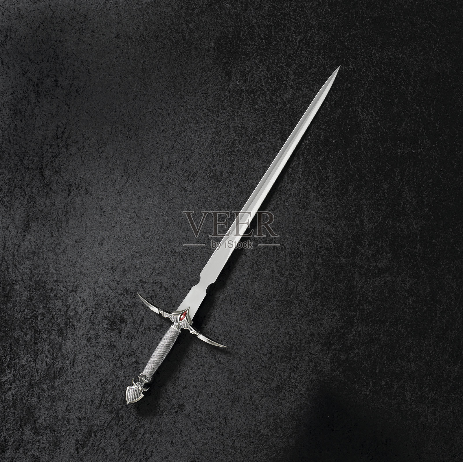 黑色角斗士剑照片摄影图片