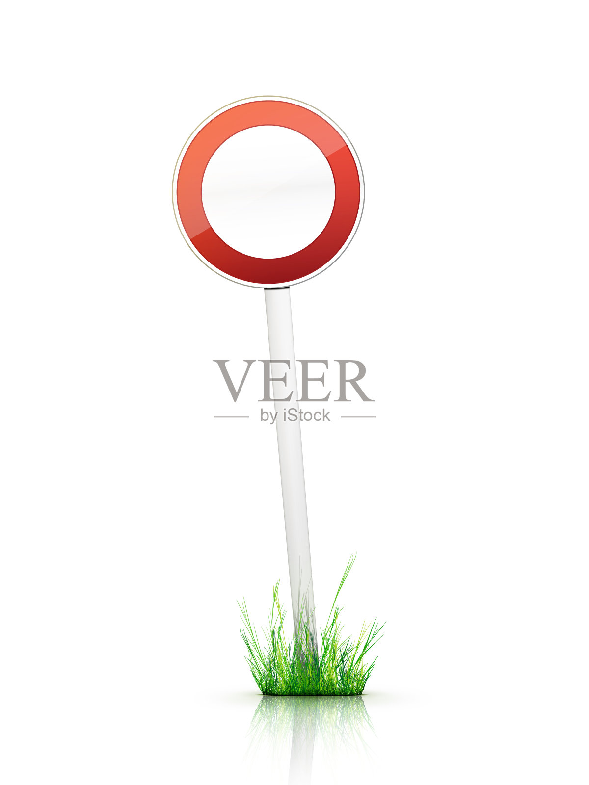 空白的交通标志照片摄影图片