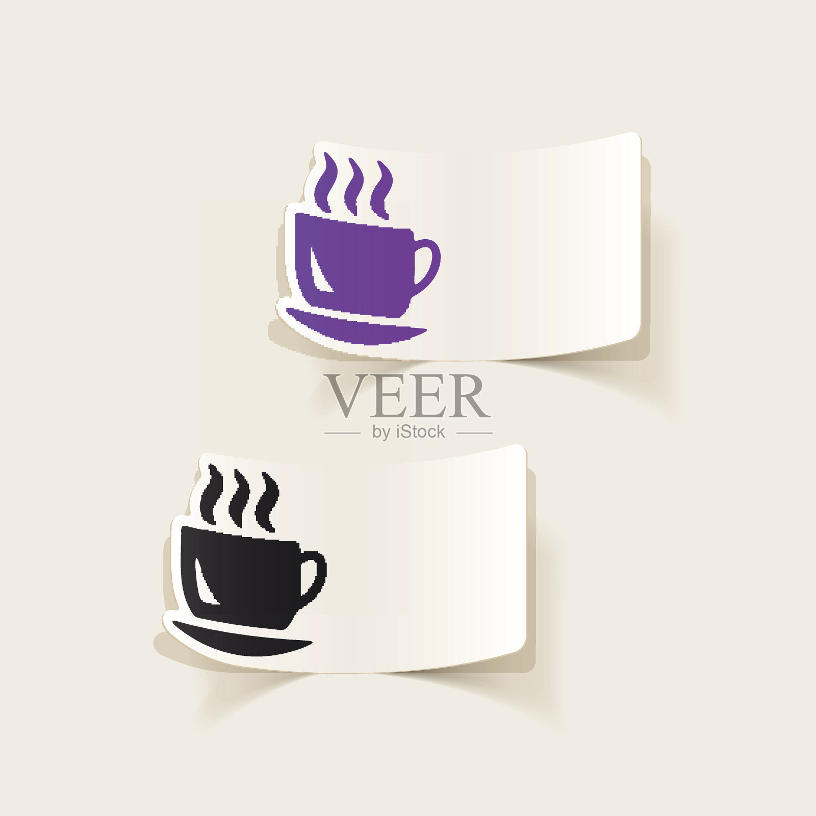 写实设计元素:咖啡插画图片素材