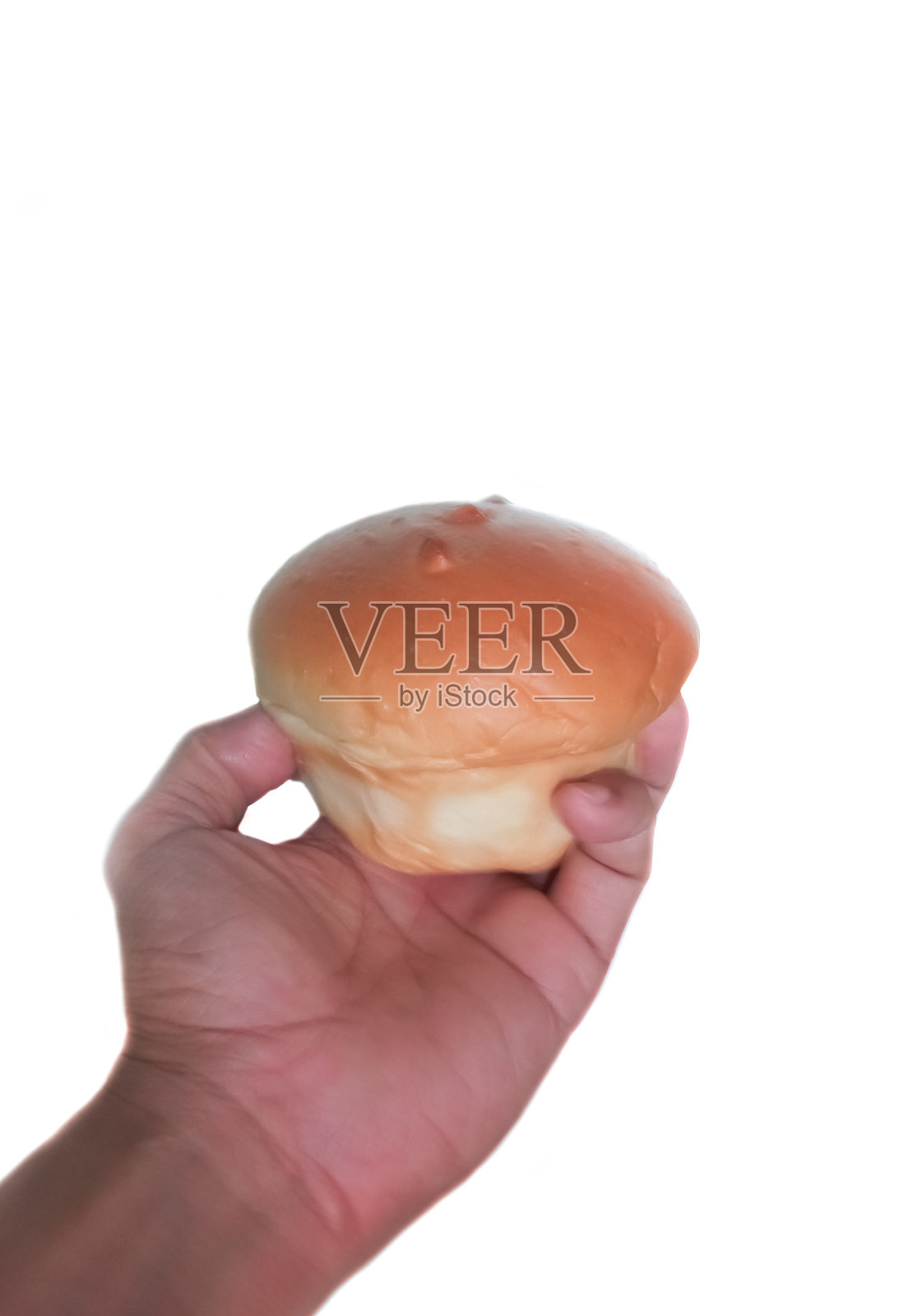 手拿着面包照片摄影图片