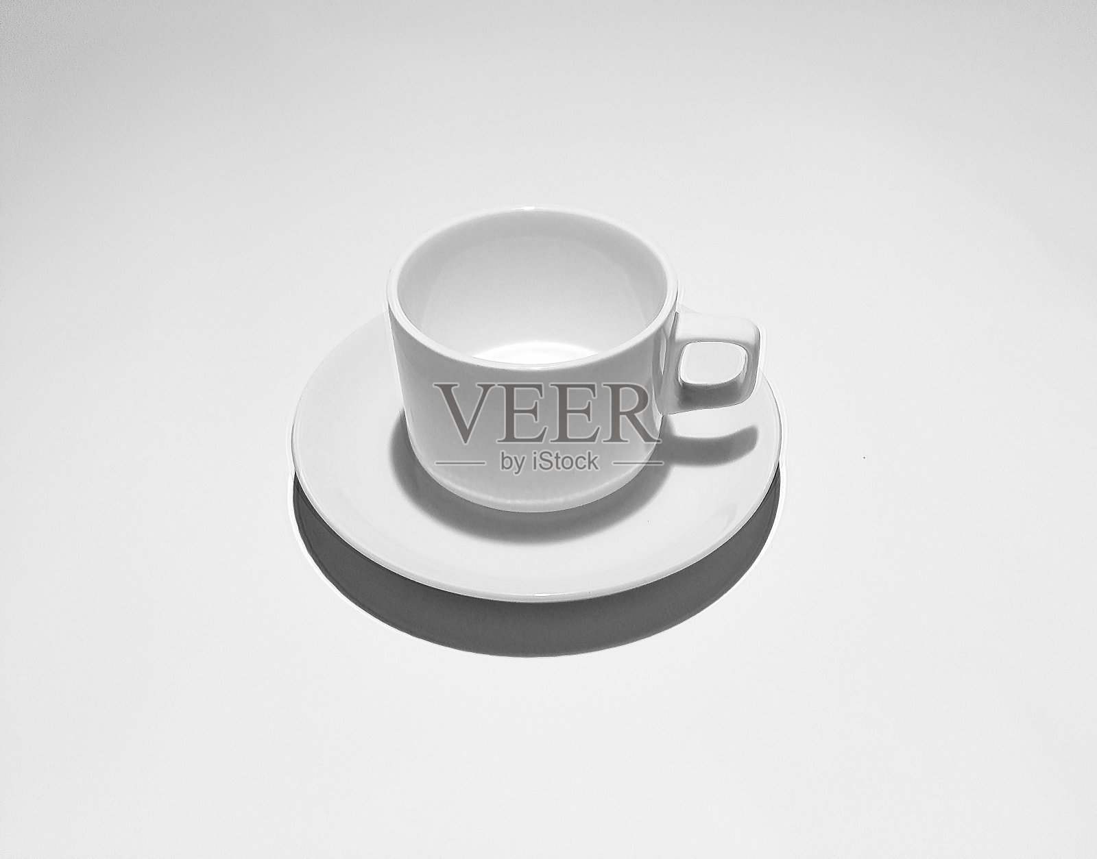 白色的杯盘照片摄影图片