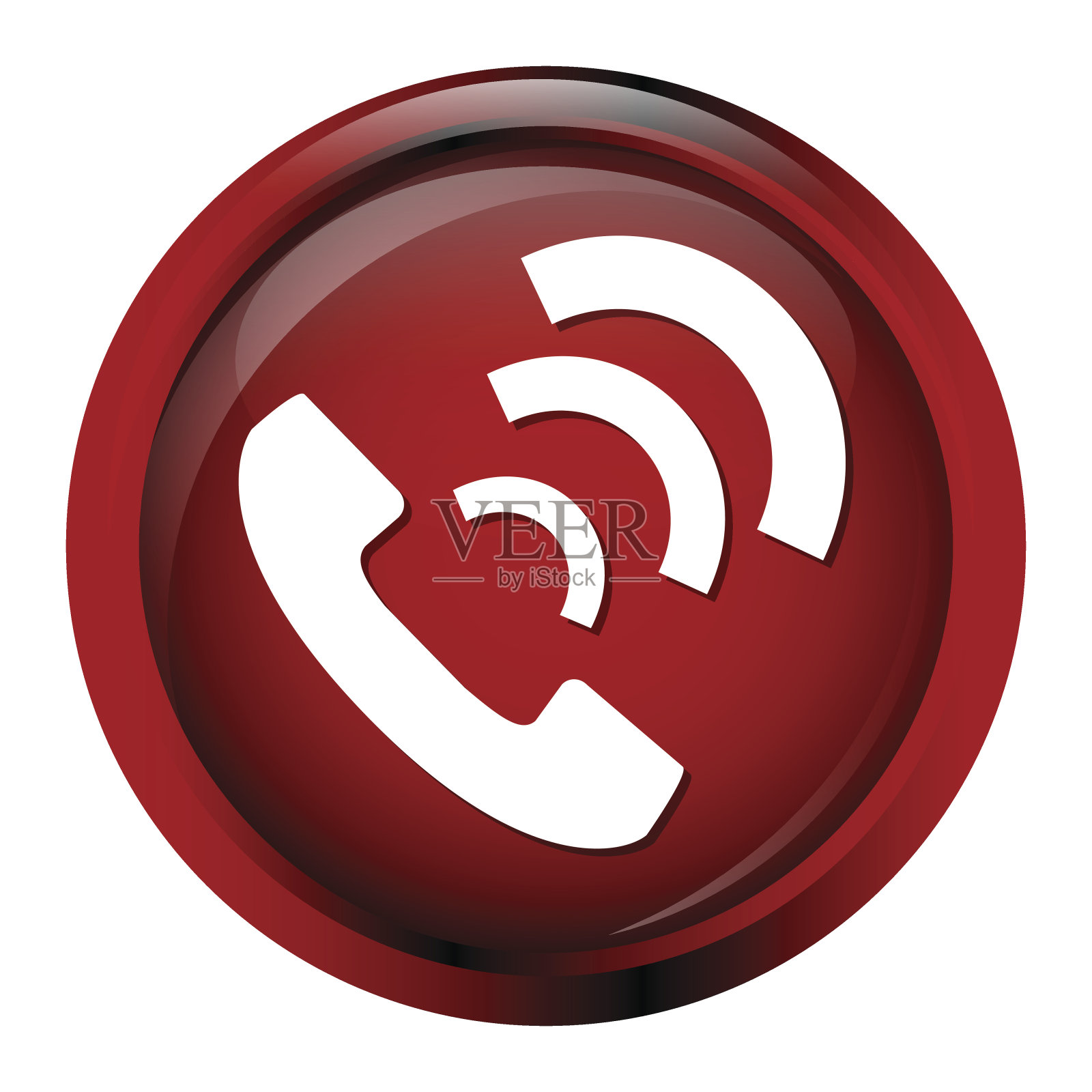 操作员，联系标志按钮插画图片素材