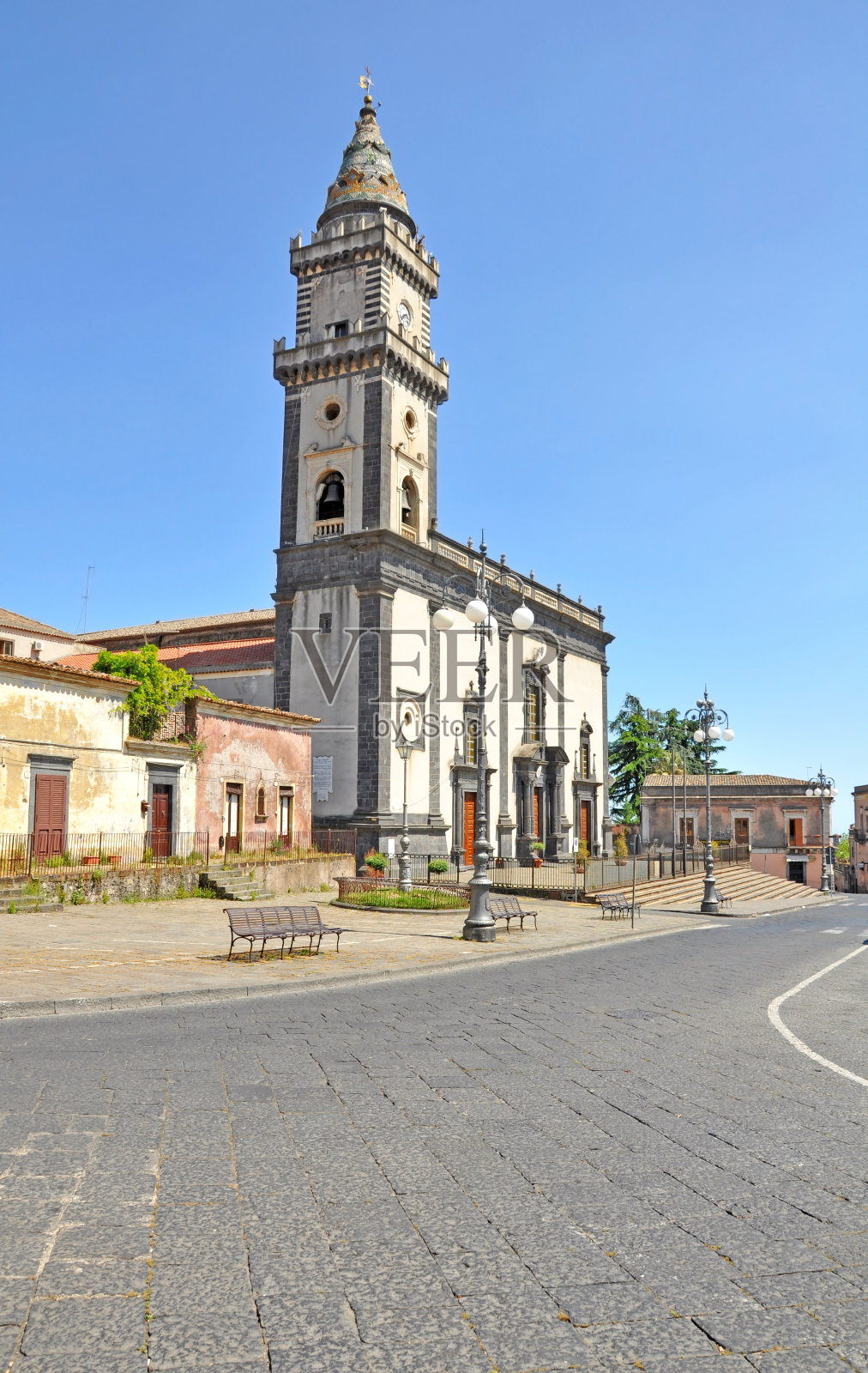 老教堂。照片摄影图片