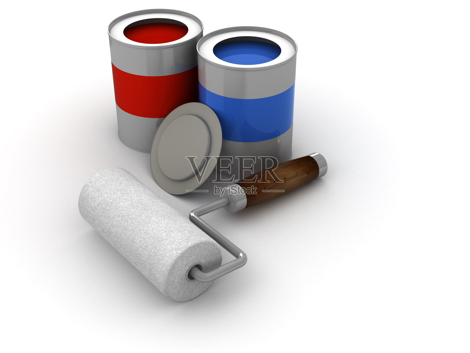 画笔和颜料照片摄影图片