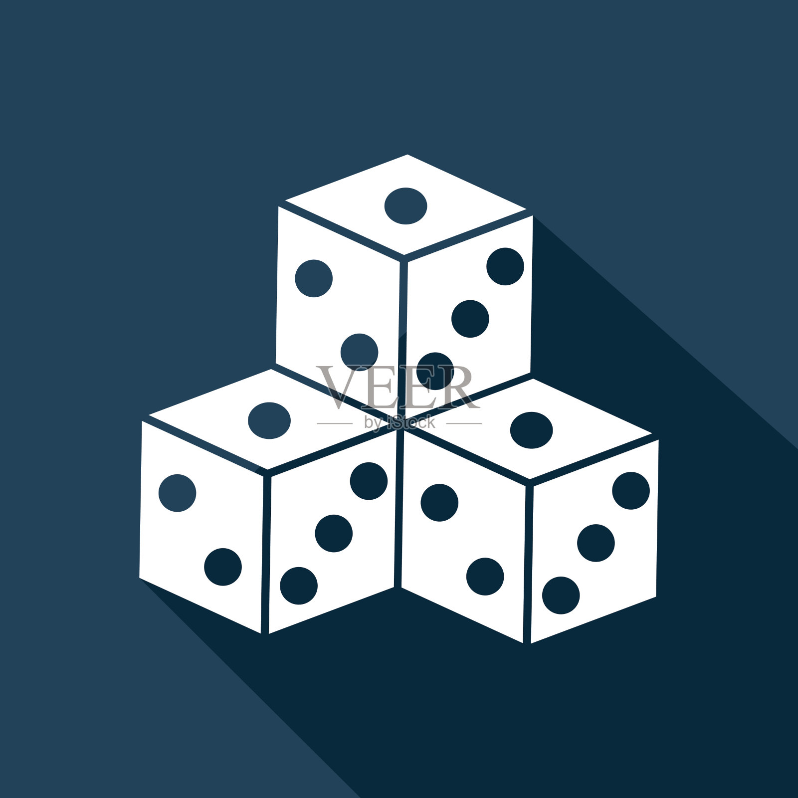 皇家赌场游戏设计插画图片素材