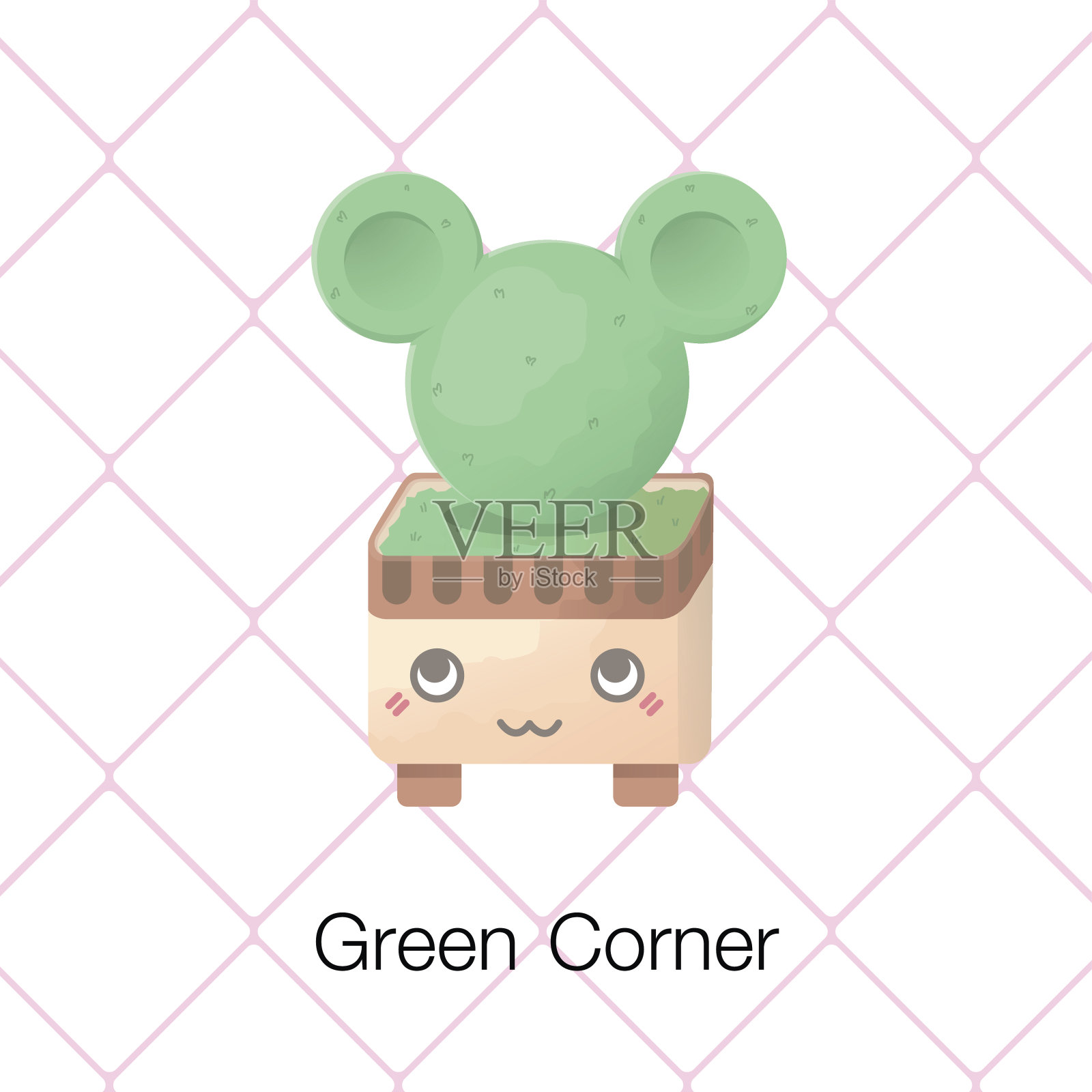 植物设计水彩插画图片素材