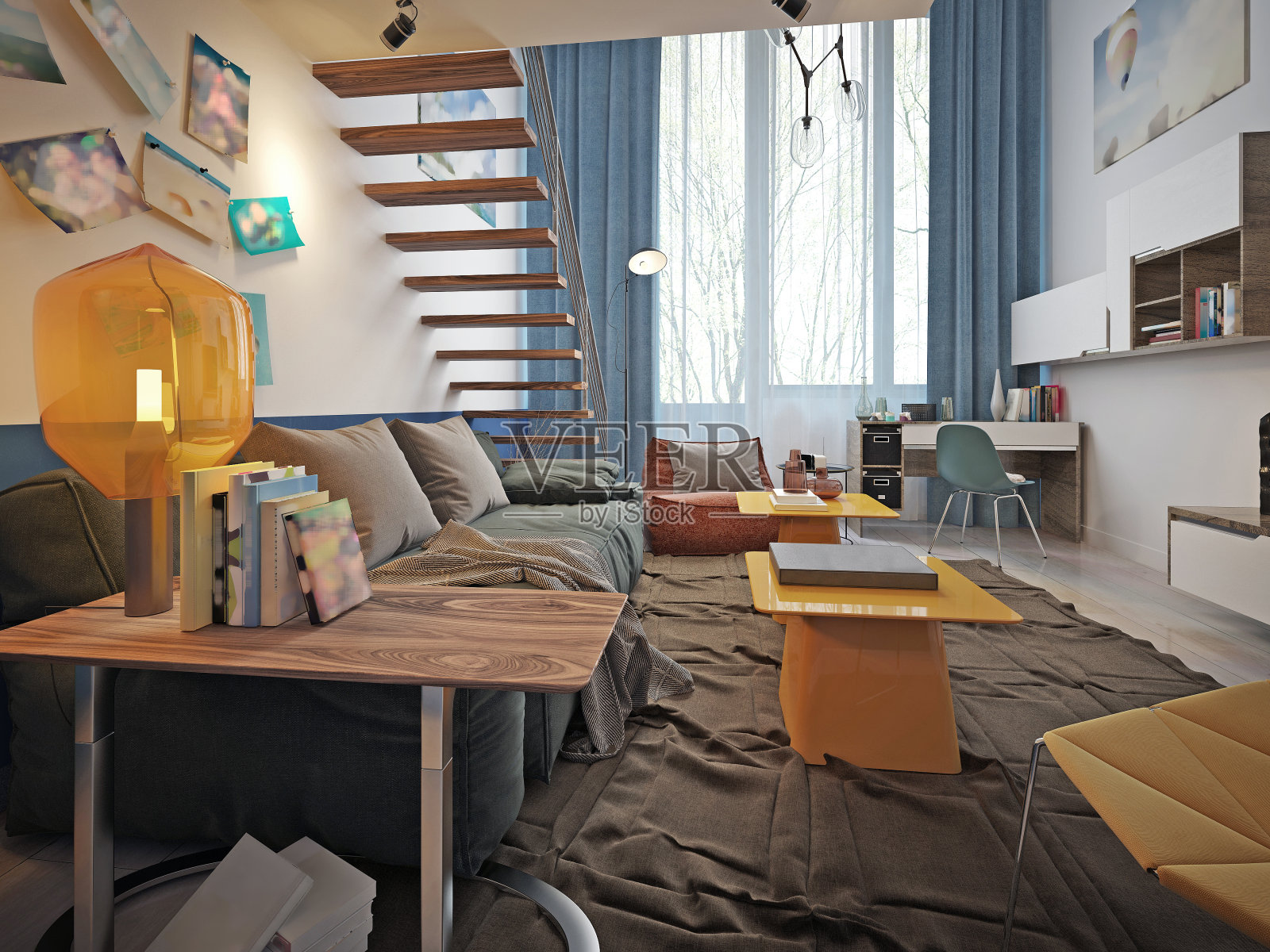 青年房当代风格照片摄影图片