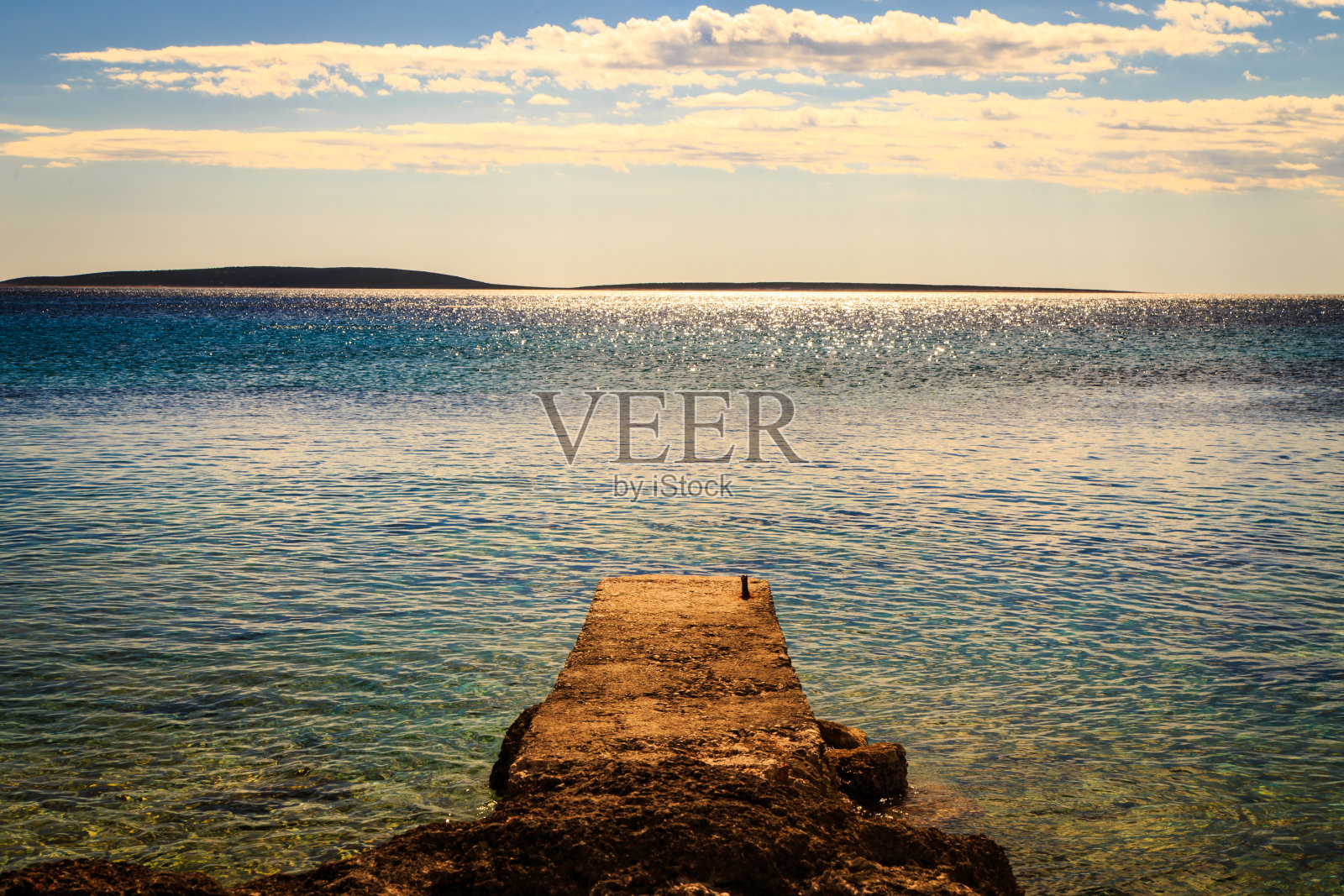 克罗地亚的夏日照片摄影图片