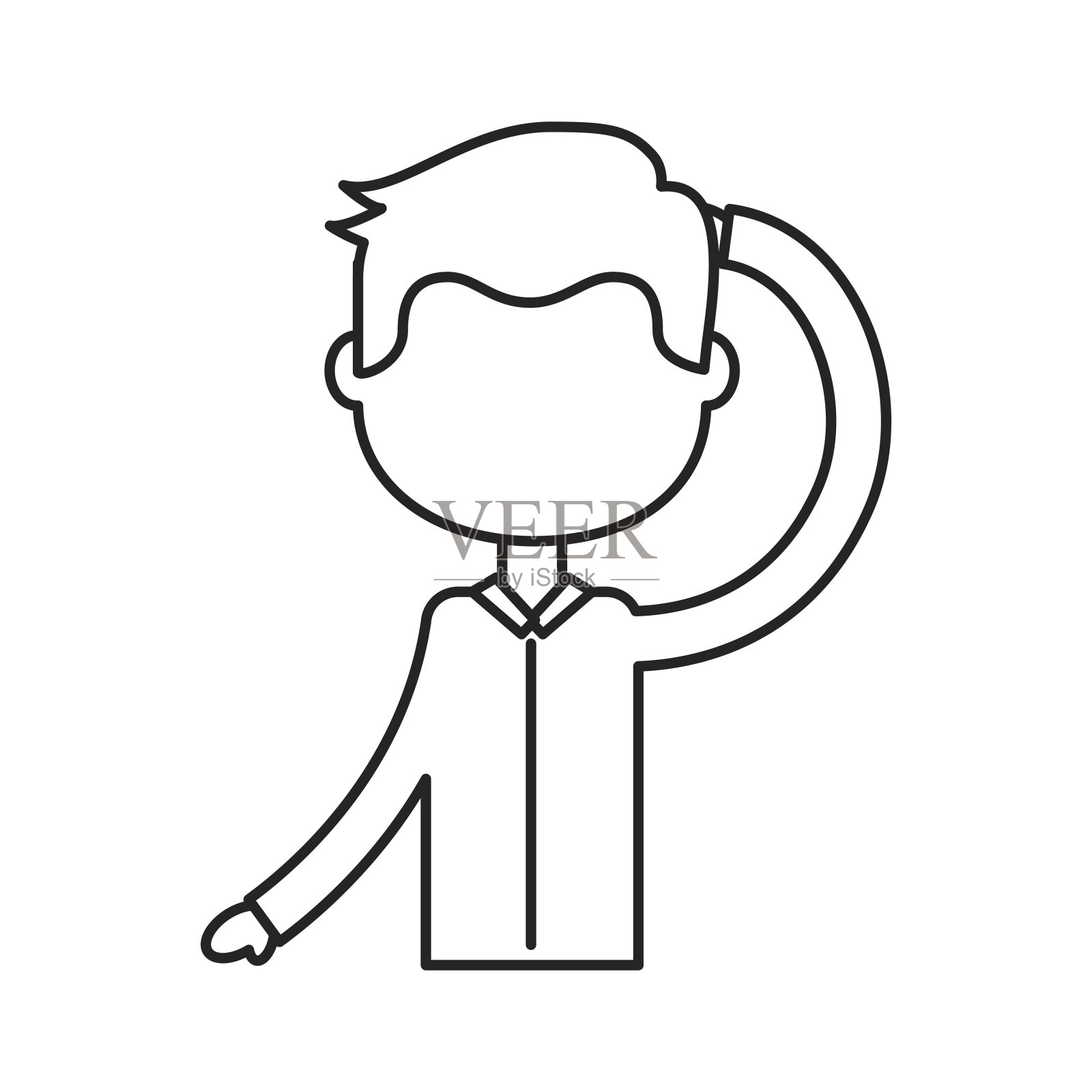 健身运动男孩设计元素图片