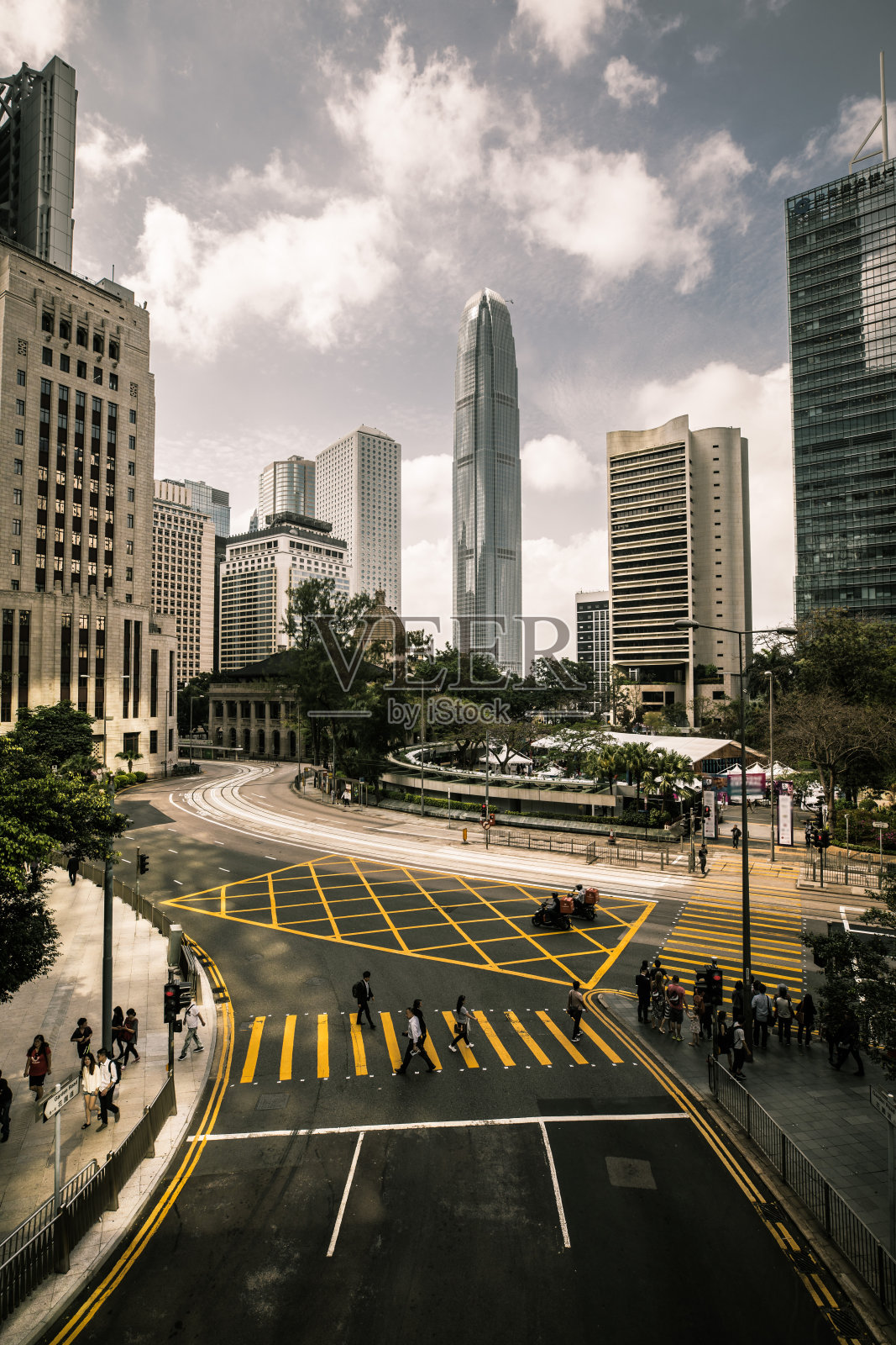 香港中央照片摄影图片