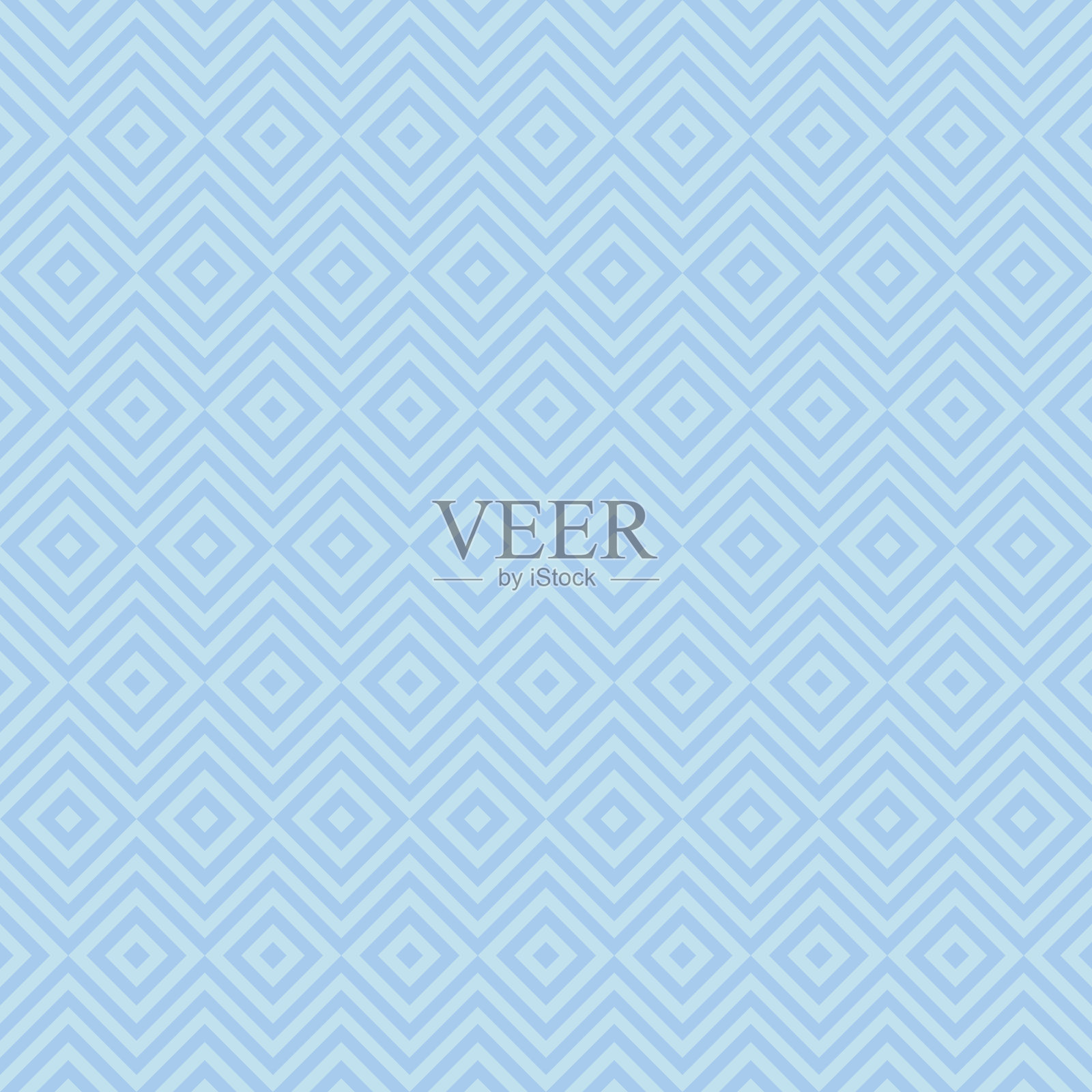 民族部落之字形和菱形无缝图案。向量插画图片素材