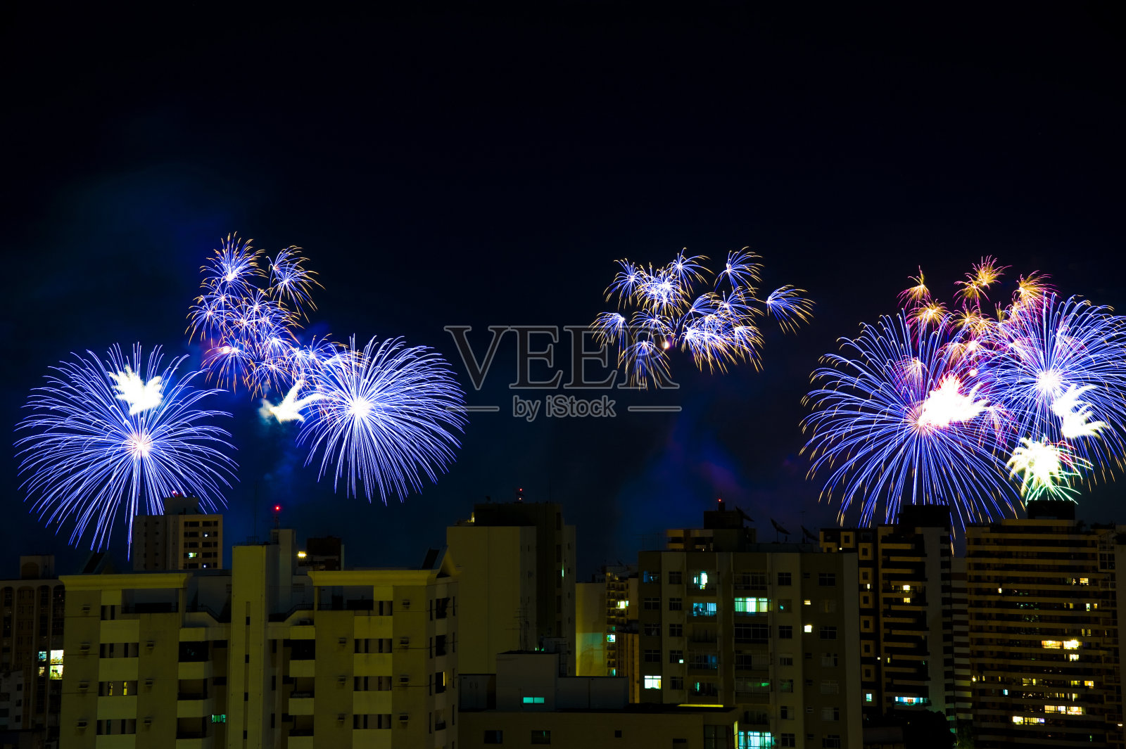 烟花照片摄影图片