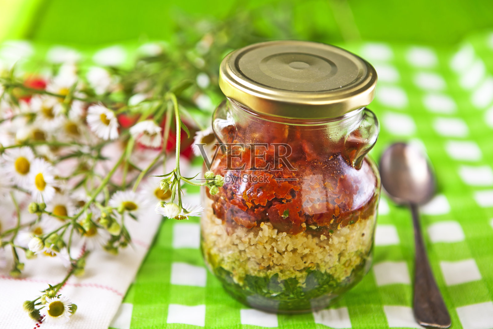 香蒜沙司Tricolore照片摄影图片