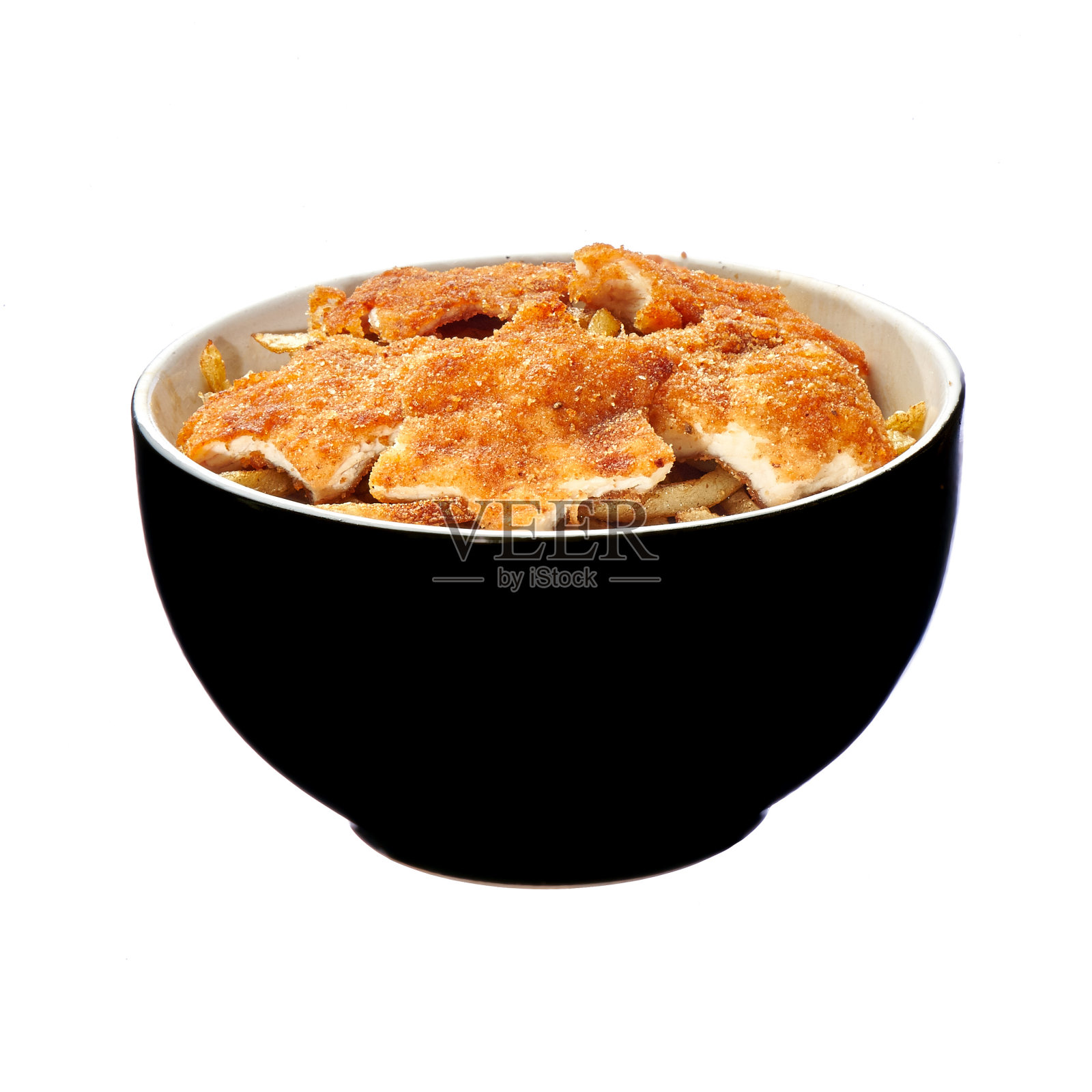 亚洲风味烤鸡配柠檬草香草和蔬菜照片摄影图片