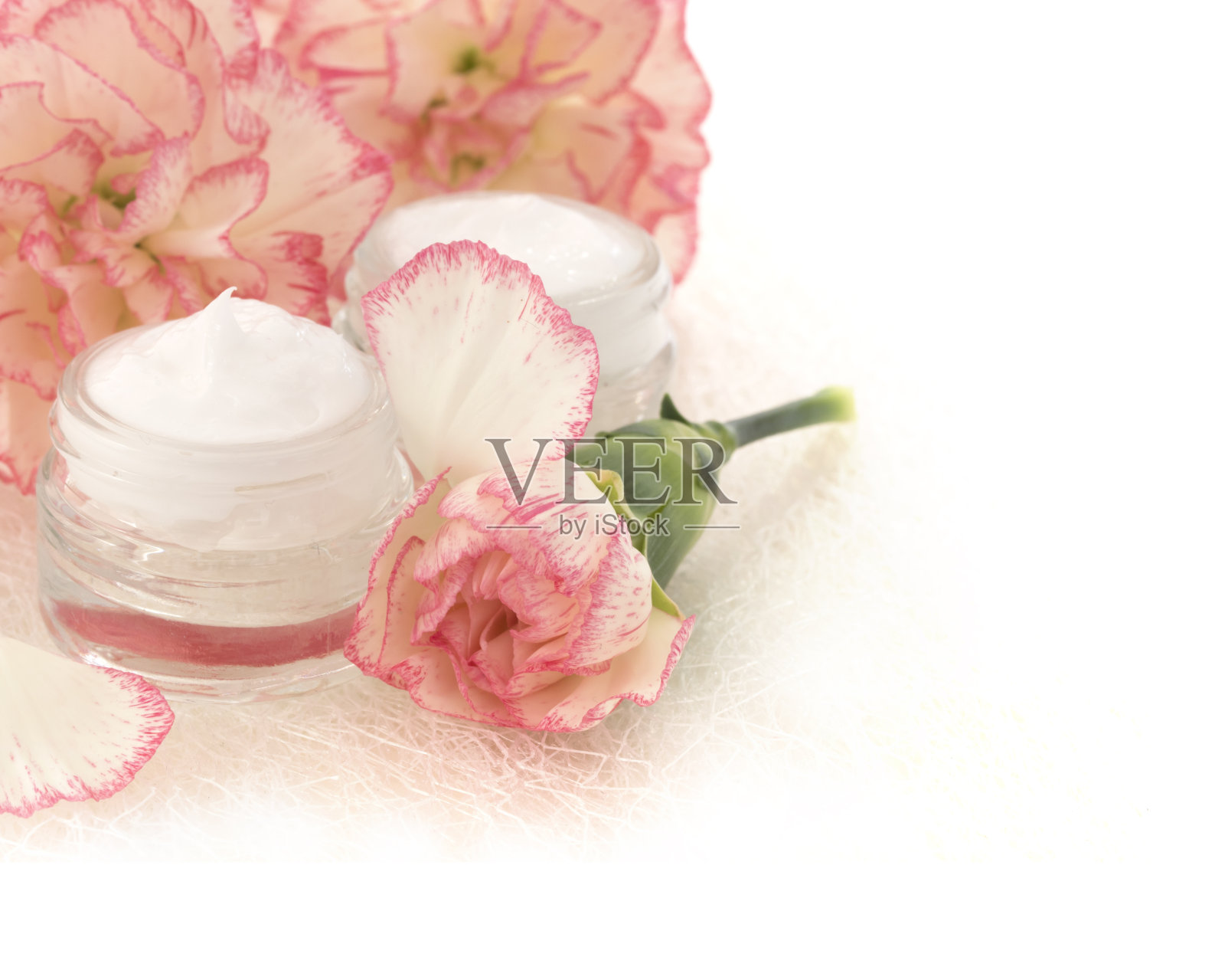 自然面霜照片摄影图片