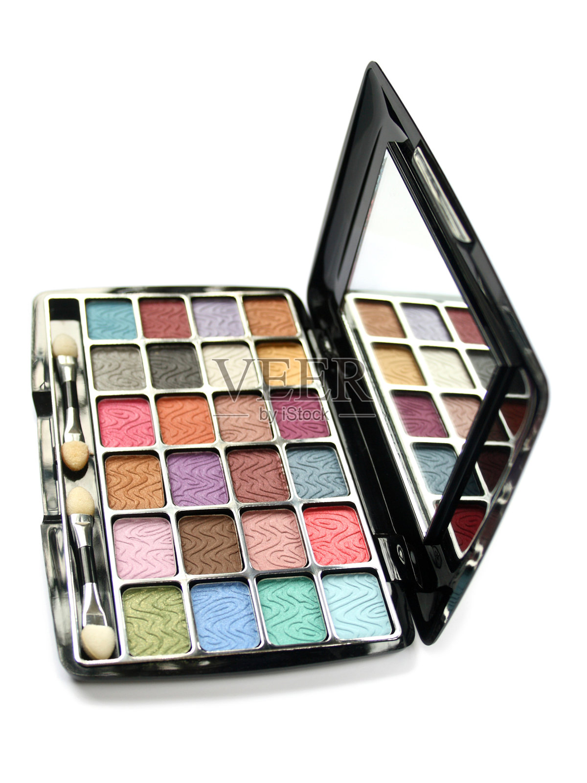 彩色眼影面板照片摄影图片