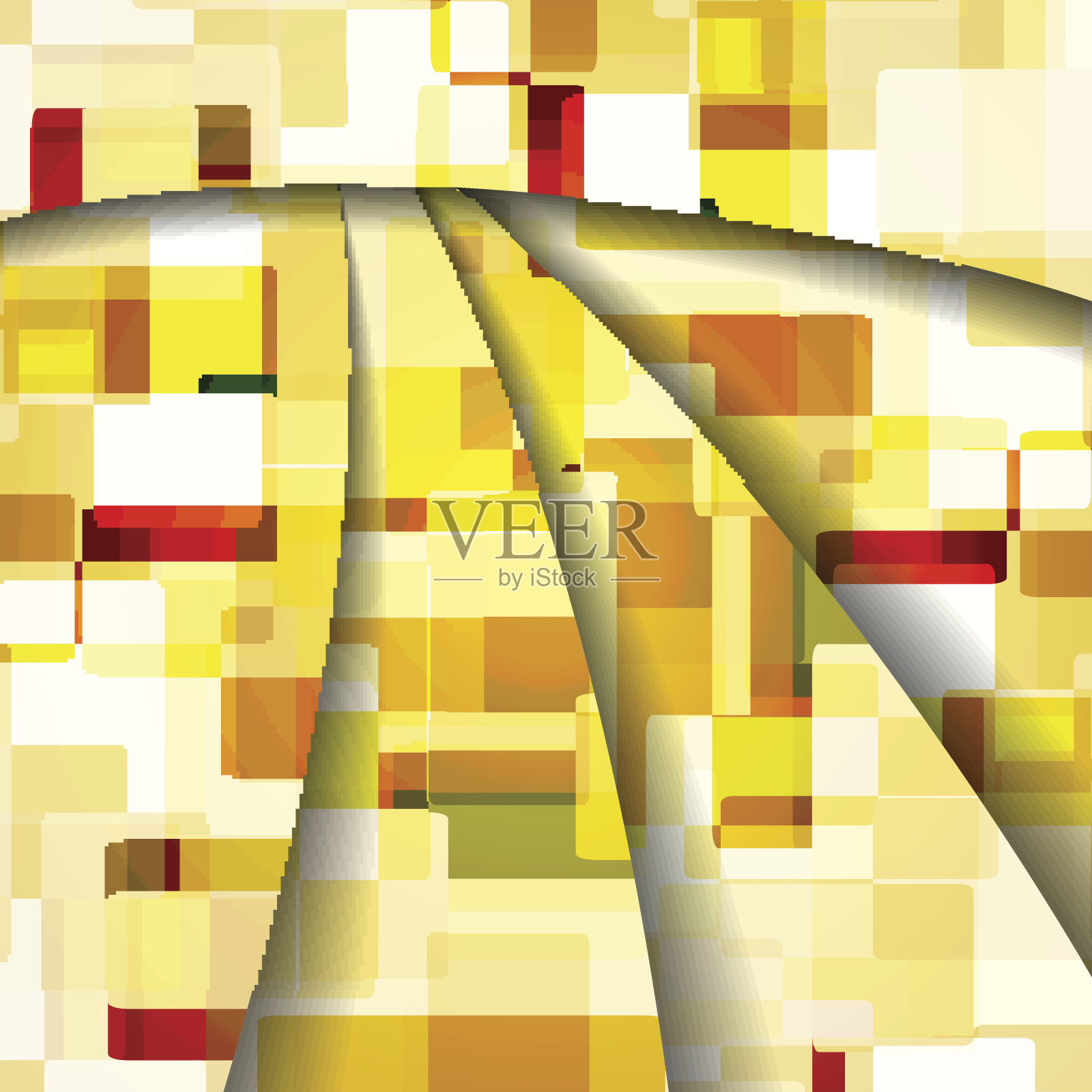 抽象的彩色插图插画图片素材