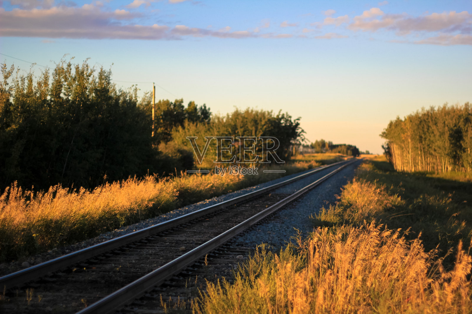 Prarie铁轨照片摄影图片