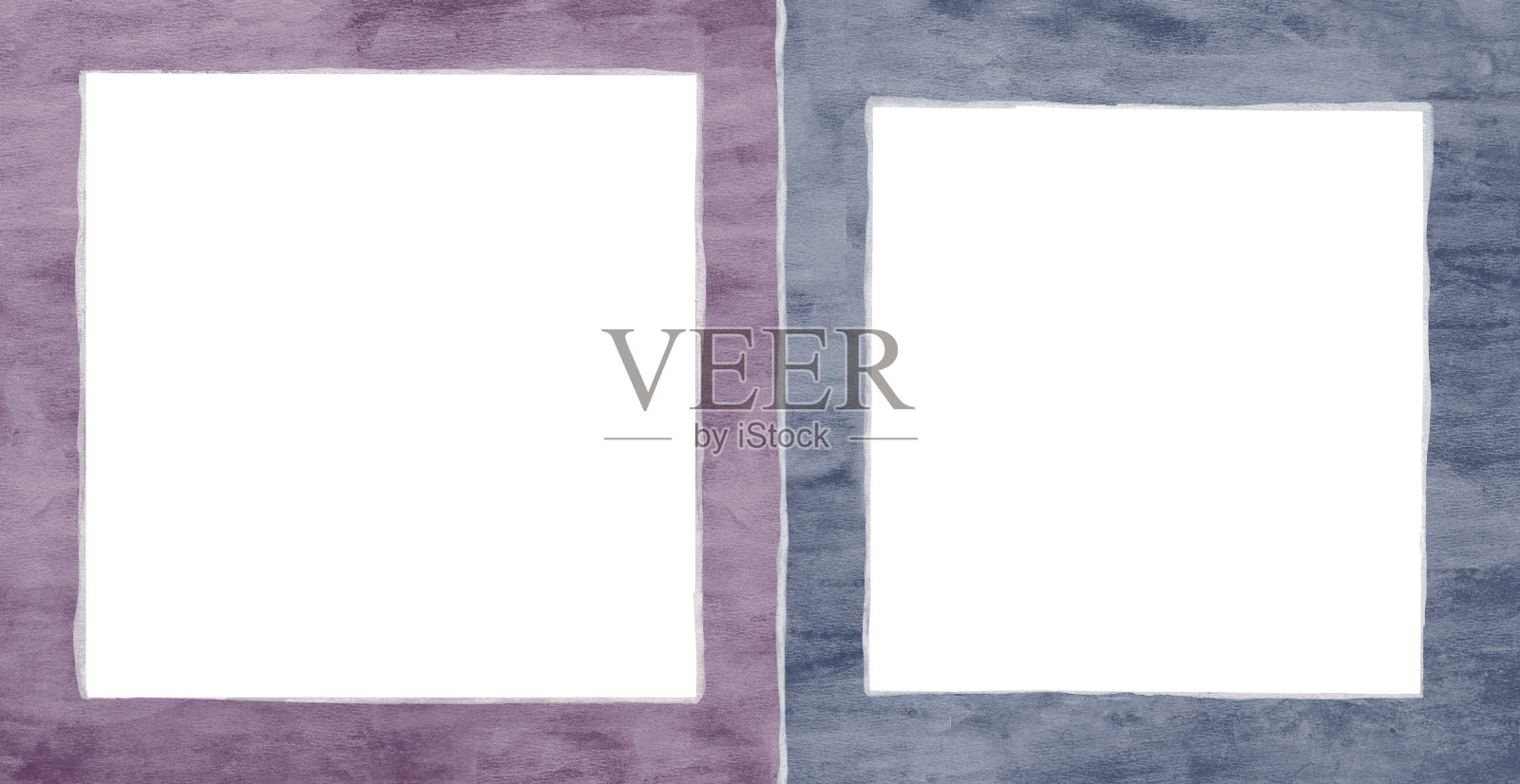 两个框架插画图片素材