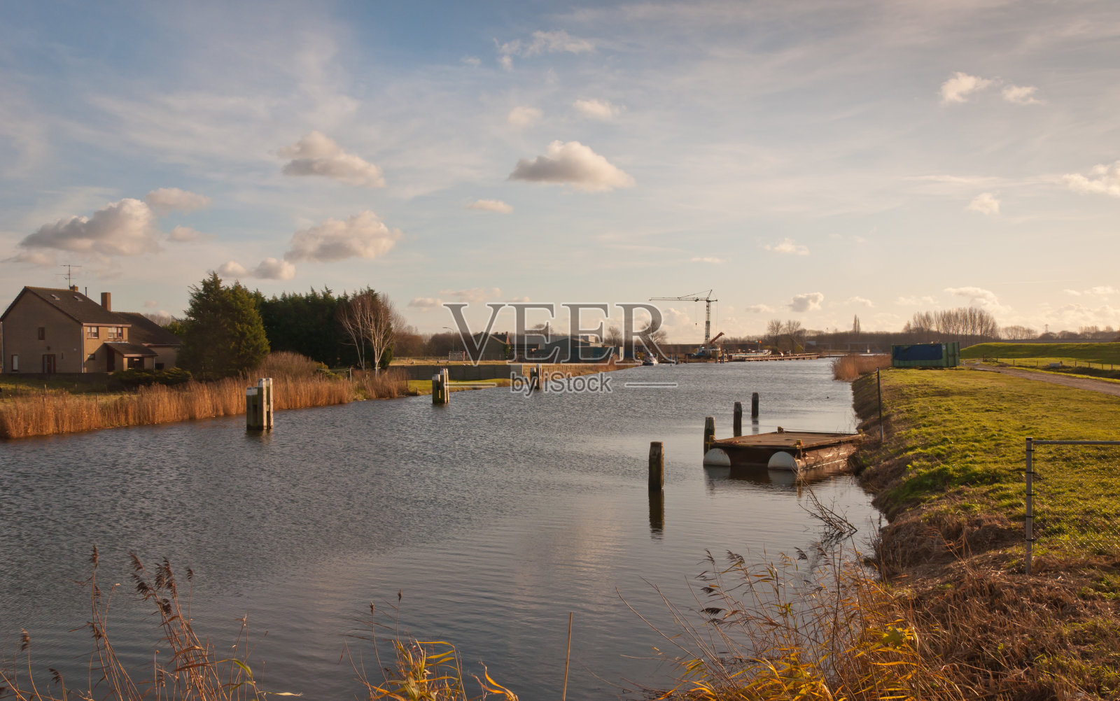 浏览荷兰的鲁德法特运河照片摄影图片