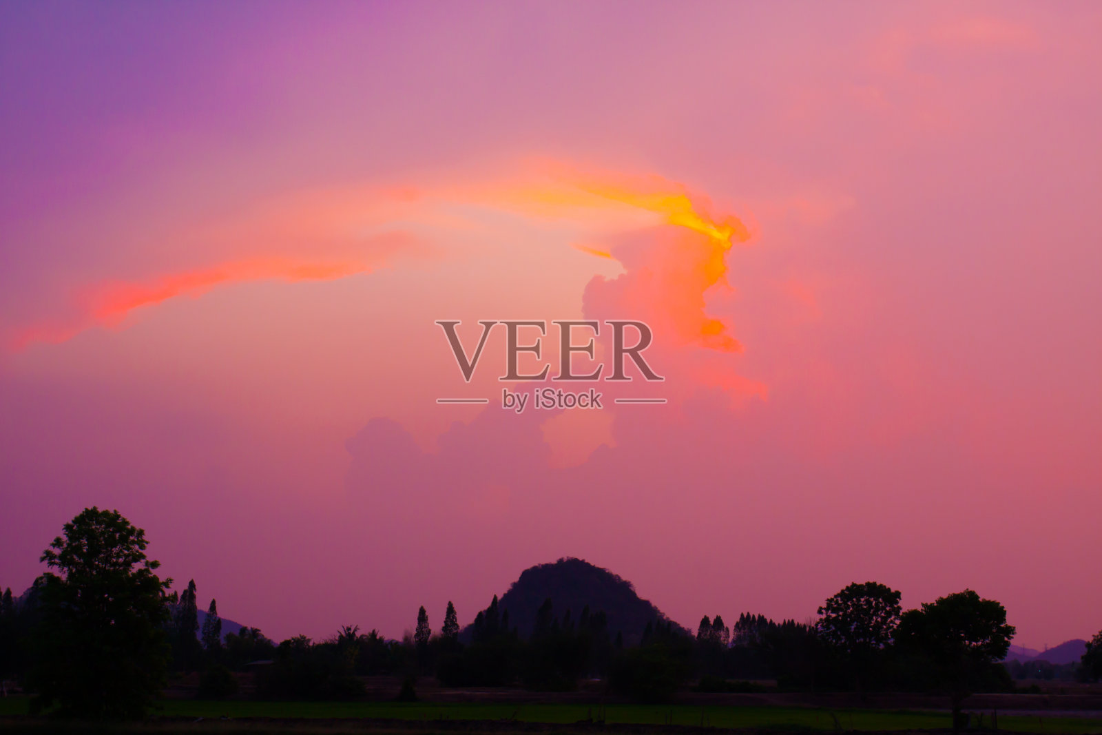 日出日落黄昏时间彩色景象热带照片摄影图片