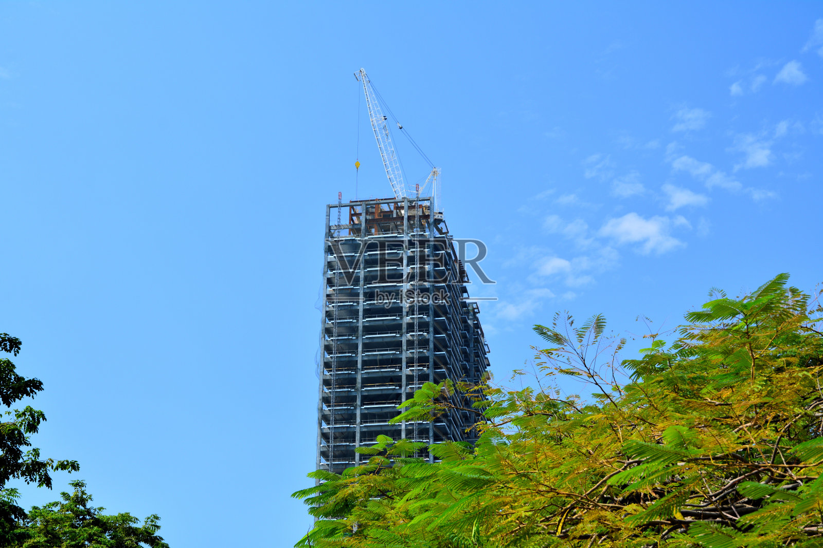 大厦正在建设照片摄影图片