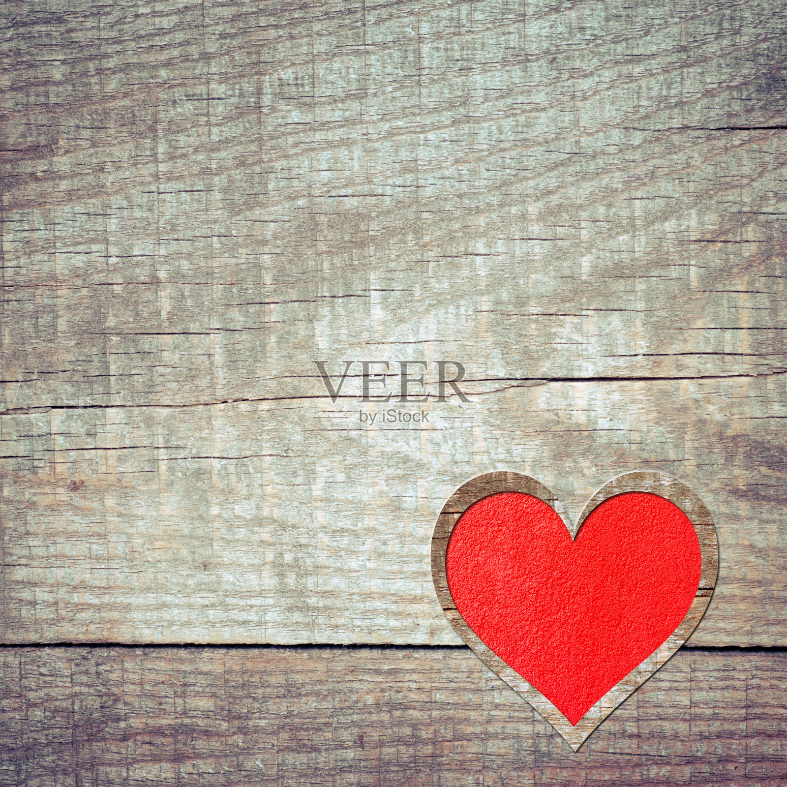 红色的心照片摄影图片