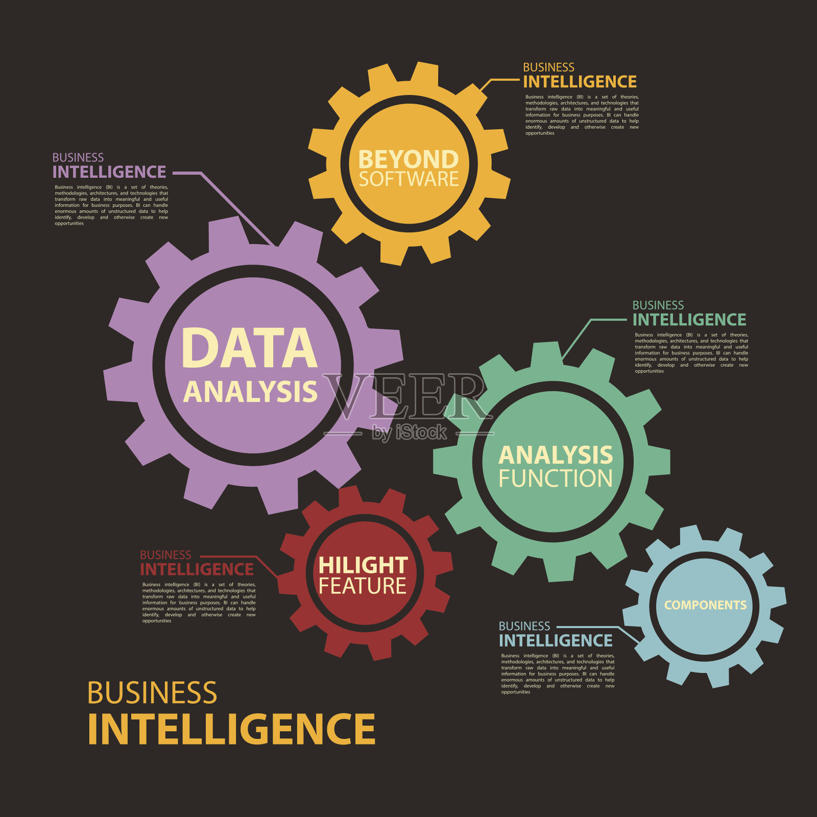 业务信息插画图片素材